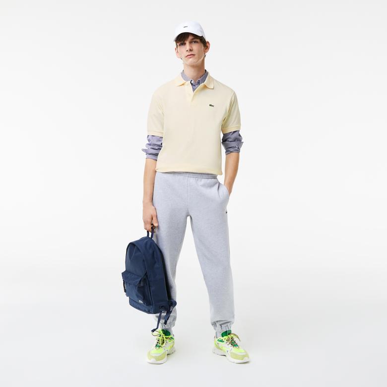 L.12.12 Erkek Classic Fit Bej Polo