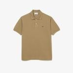 L.12.12 Erkek Classic Fit Bej Polo