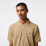L.12.12 Erkek Classic Fit Bej Polo