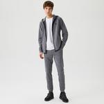 Erkek Slim Fit Gri Eşofman Altı