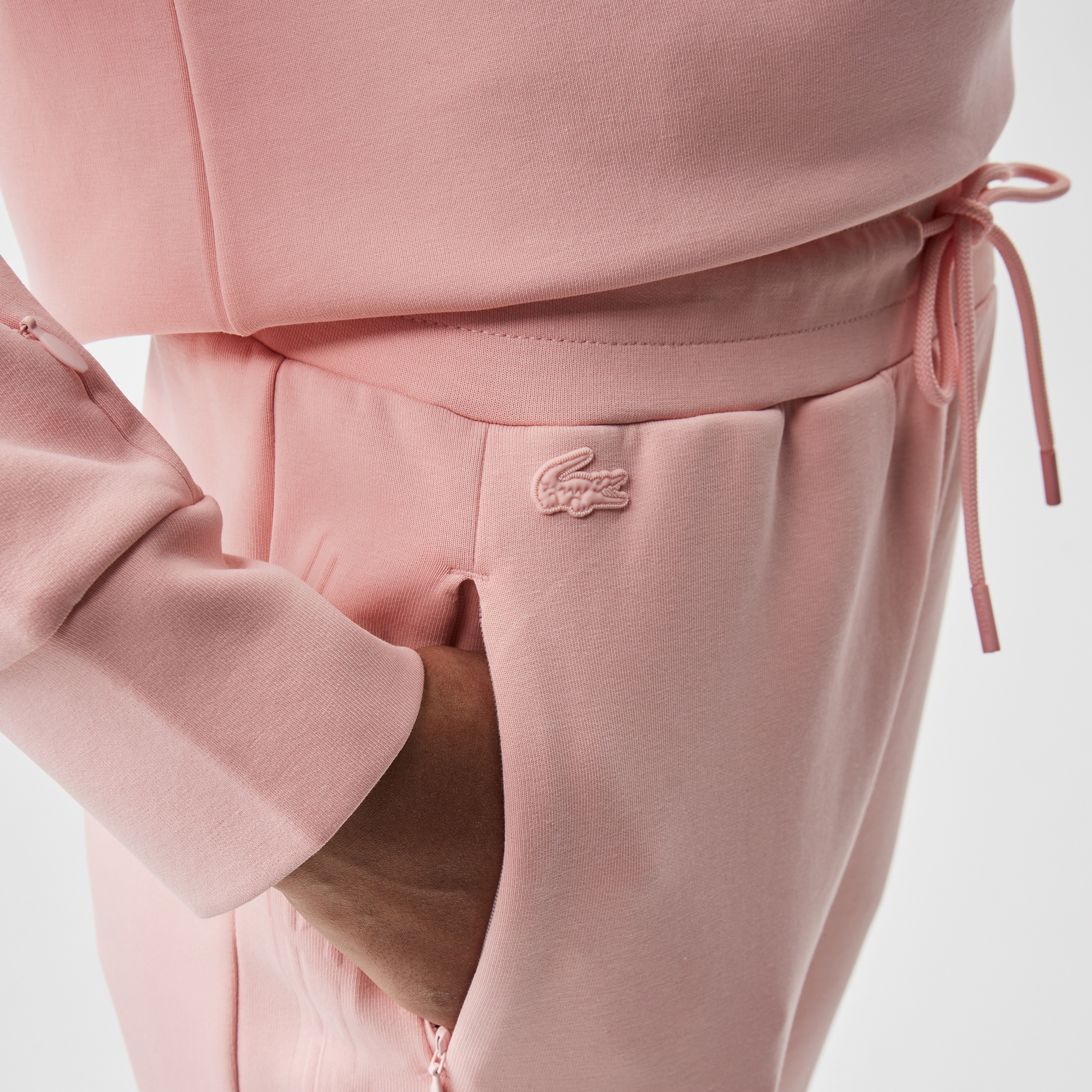 Kadın Slim Fit Baskılı Pembe Eşofman Altı