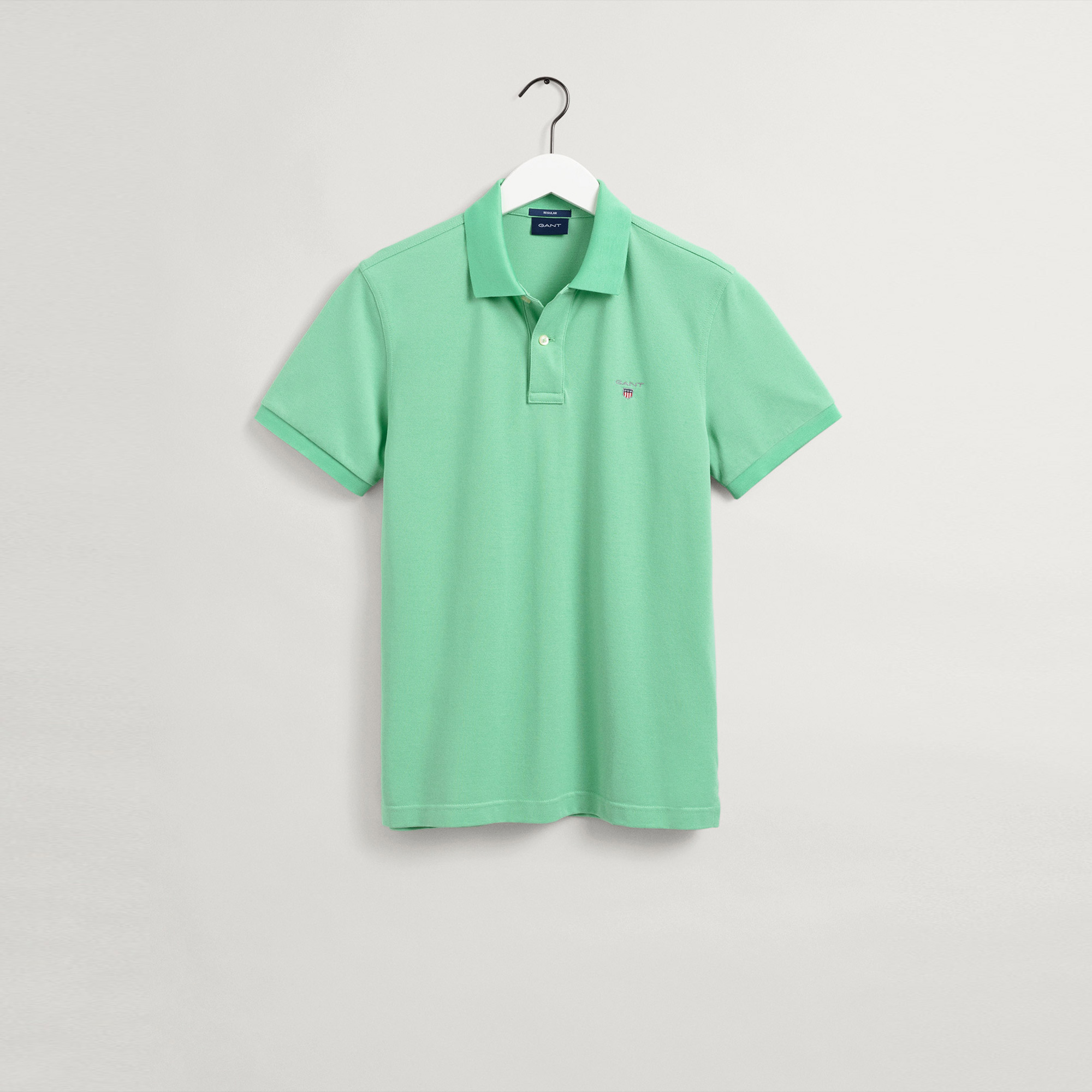 Gant Erkek Yeşil Regular Fit Polo