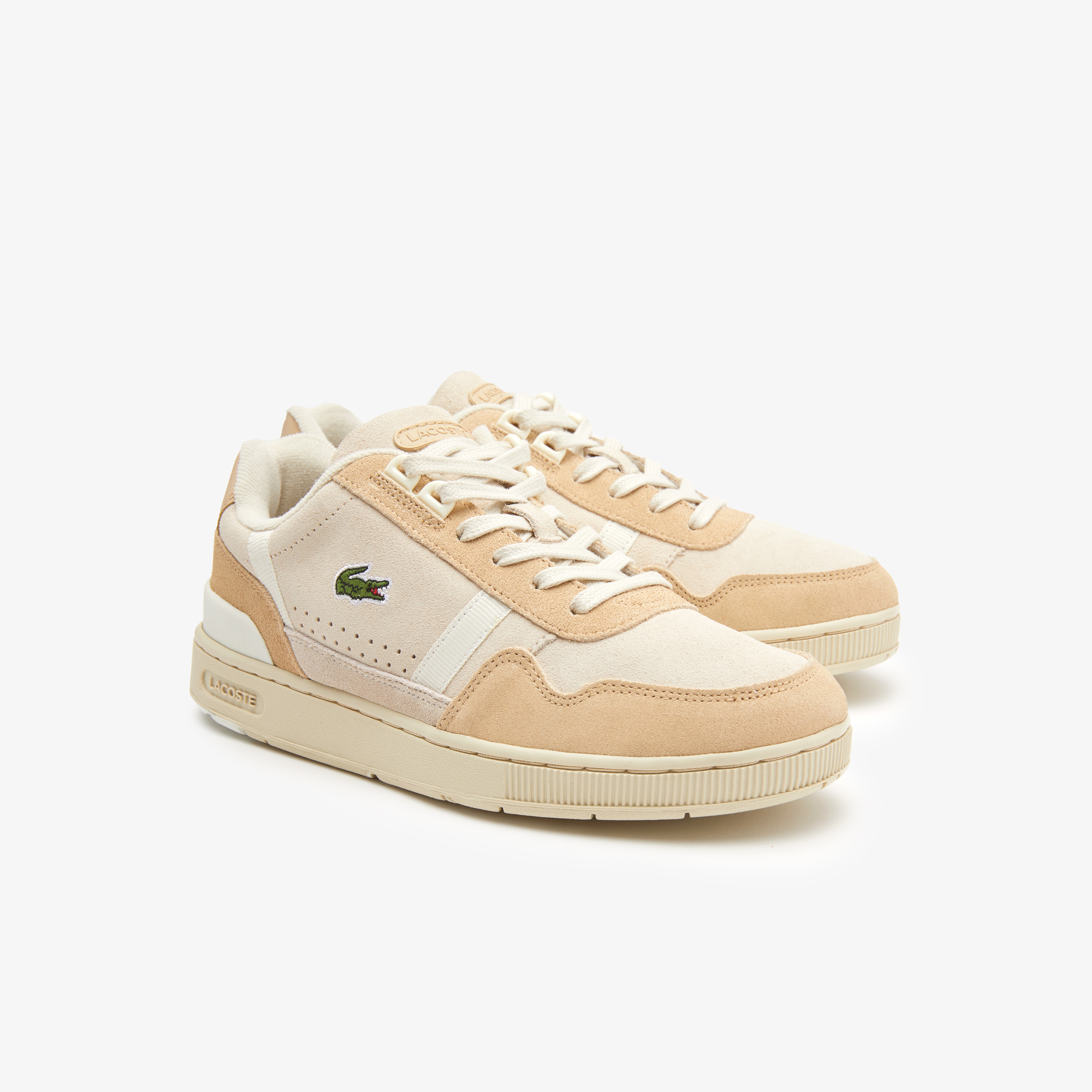 Lacoste SPORT T-Clip Kadın Bej Sneaker
