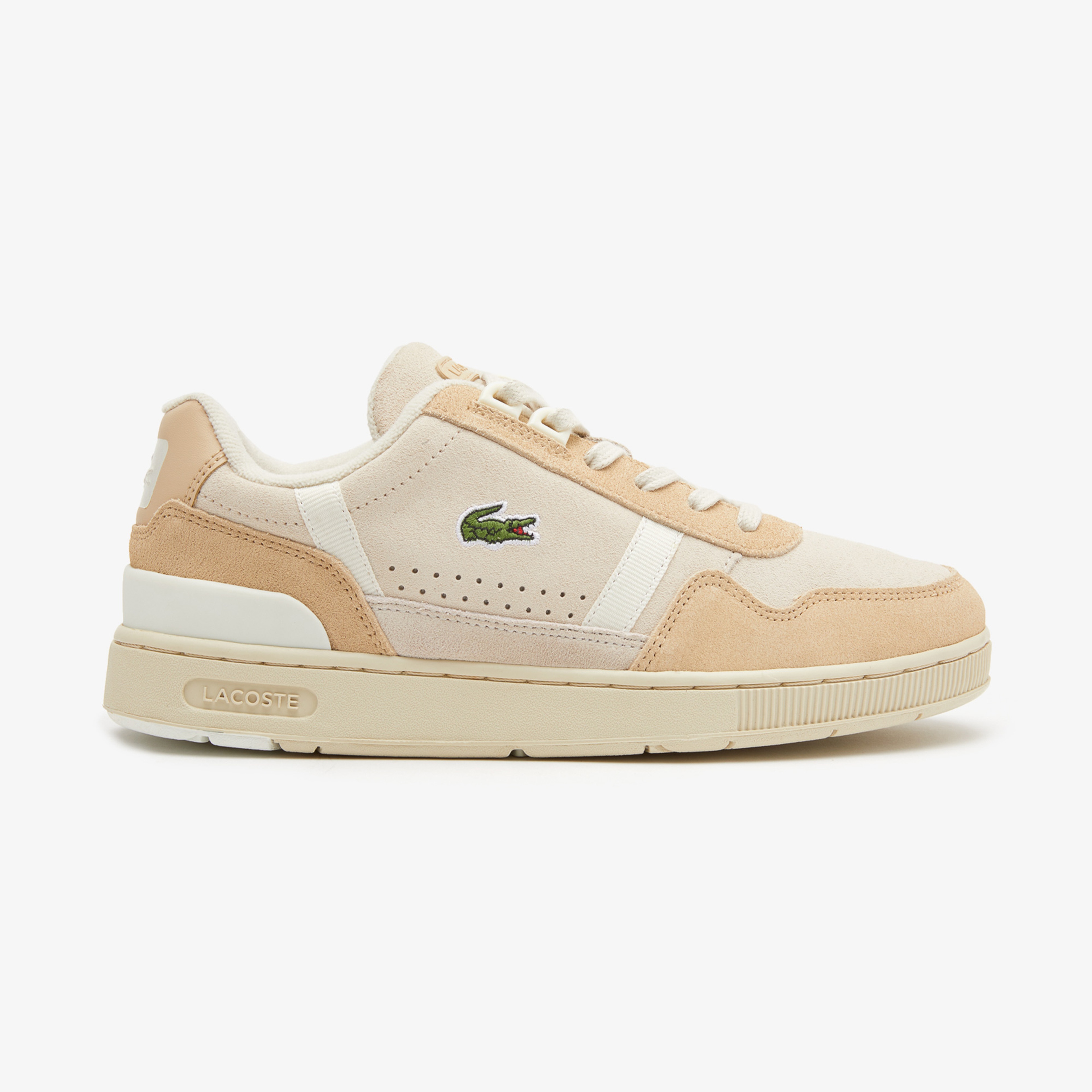 Lacoste SPORT T-Clip Kadın Bej Sneaker