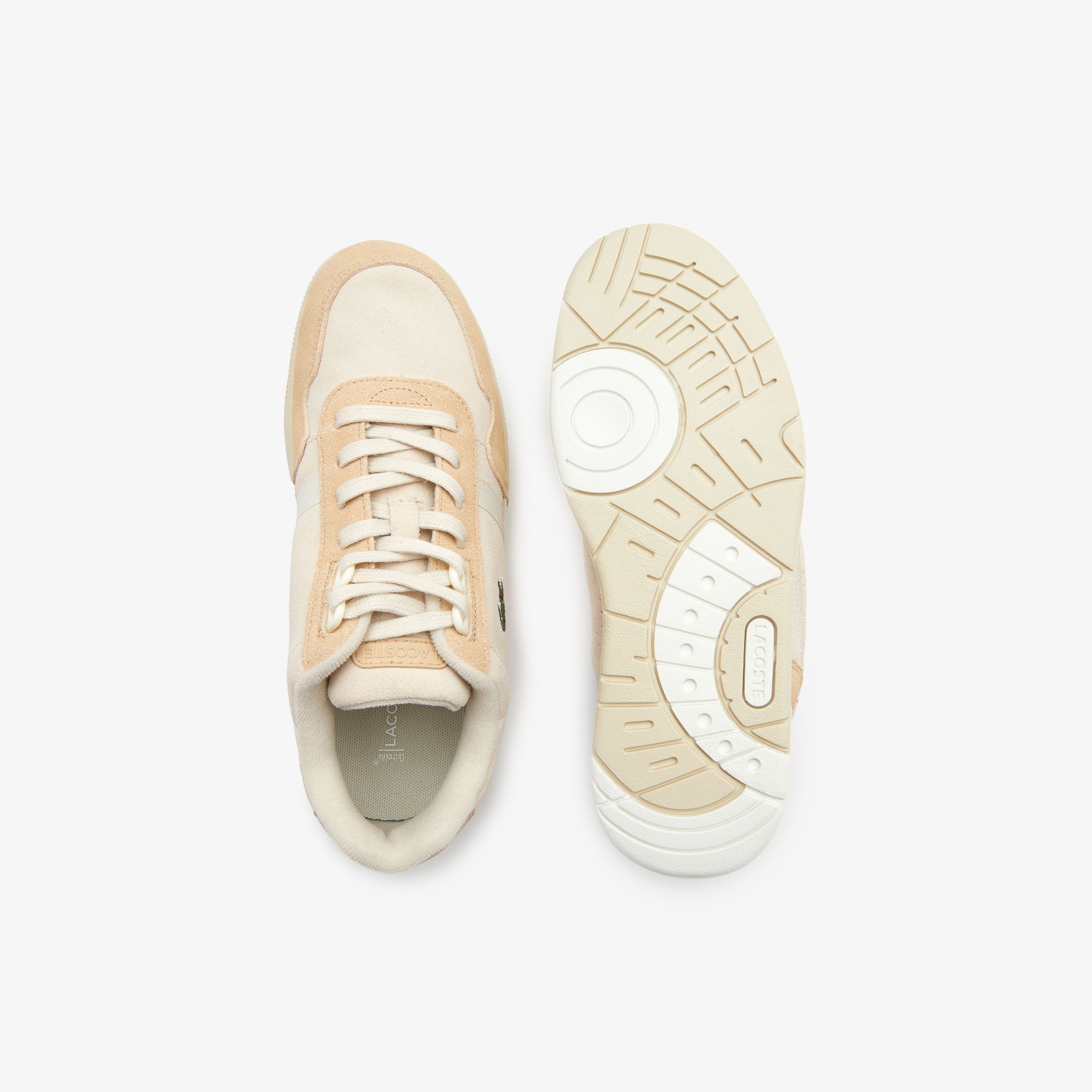 Lacoste SPORT T-Clip Kadın Bej Sneaker