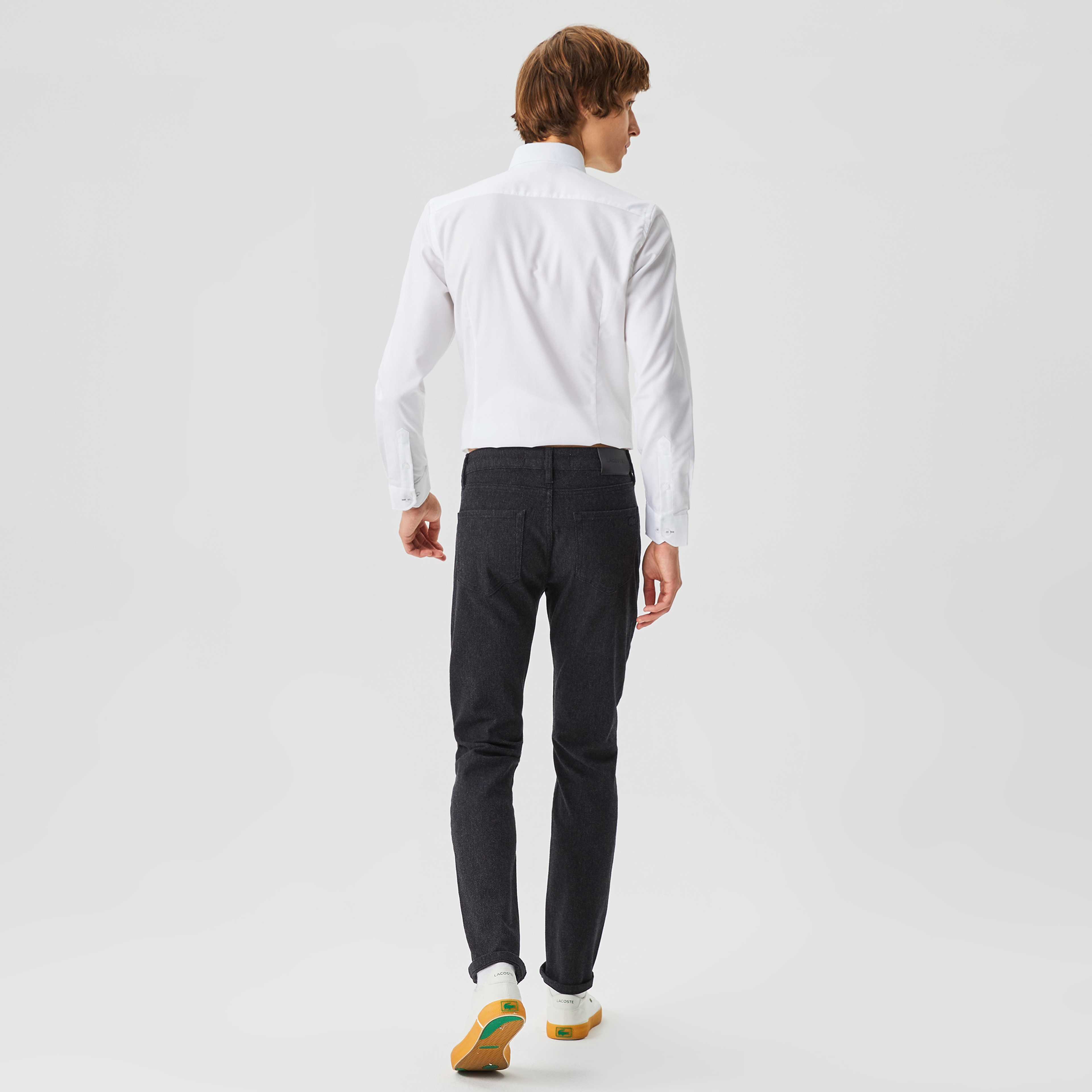 Lacoste Erkek Slim Fit Siyah Pantolon