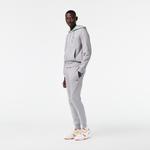 Erkek Classic Fit Kapüşonlu Gri Eşofman Takımı