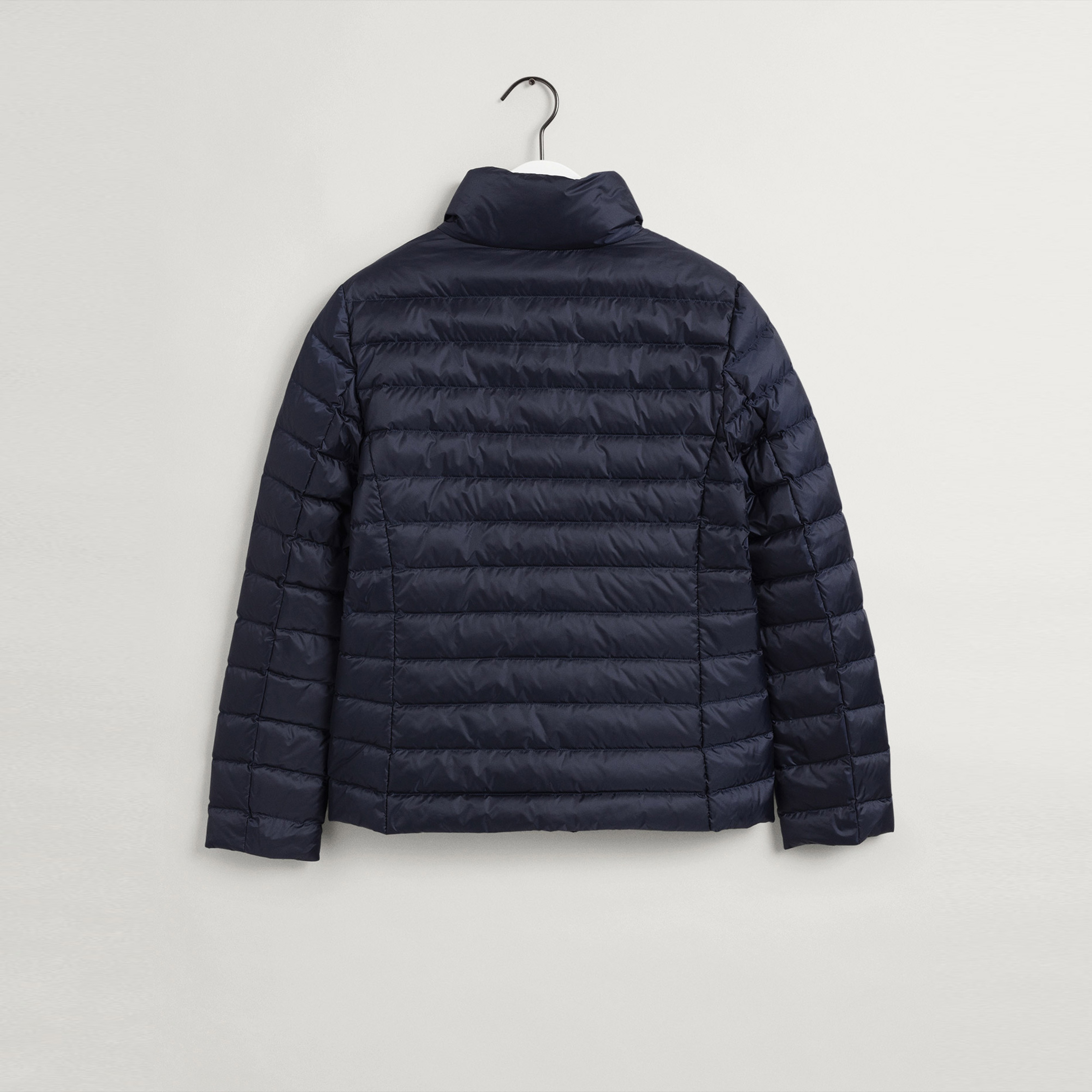 Gant Kadın Lacivert Slim Fit Fermuarlı Mont