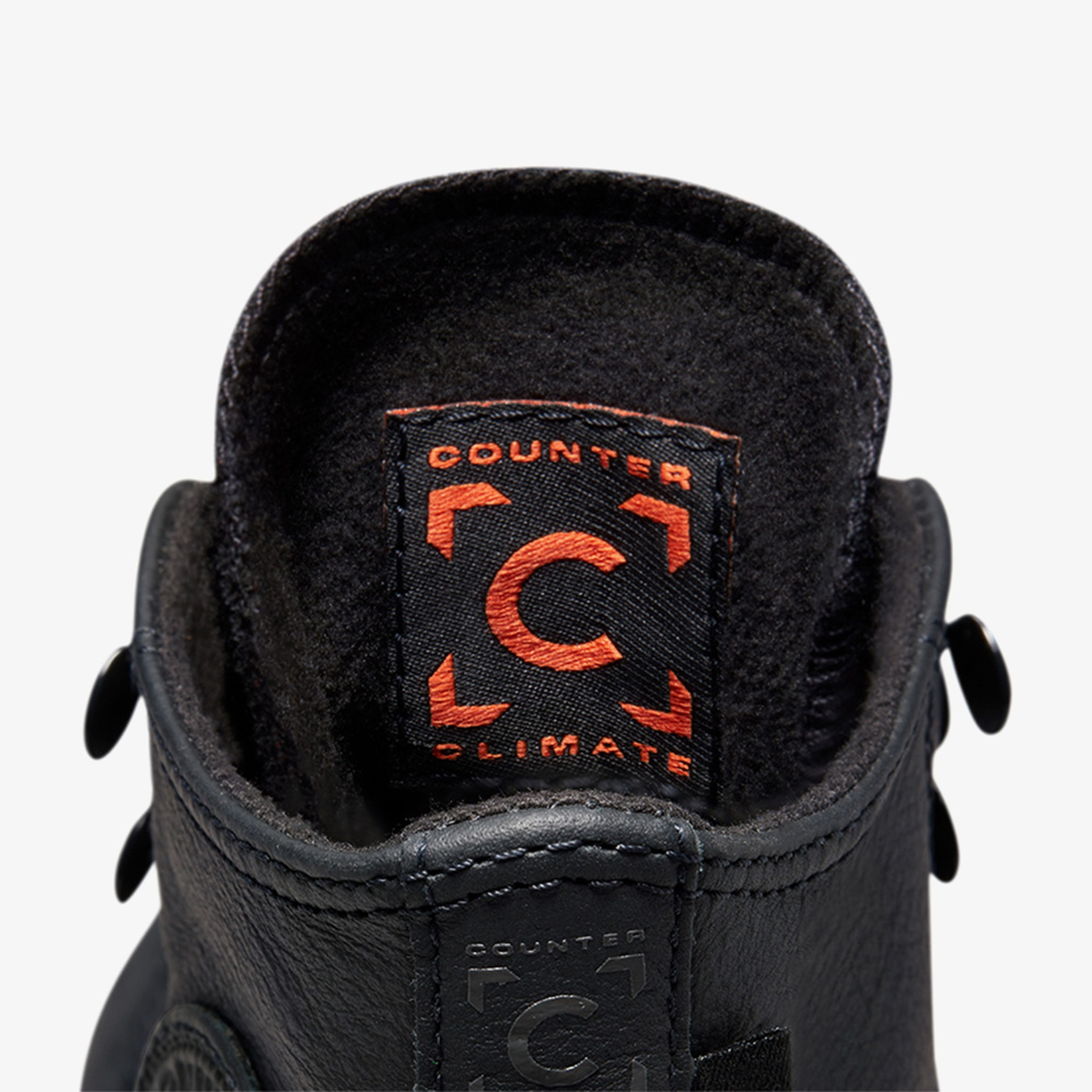 Converse Chuck Taylor All Star Lugged Winter 2.0 Hi Unisex Platform Siyah Deri Sneaker