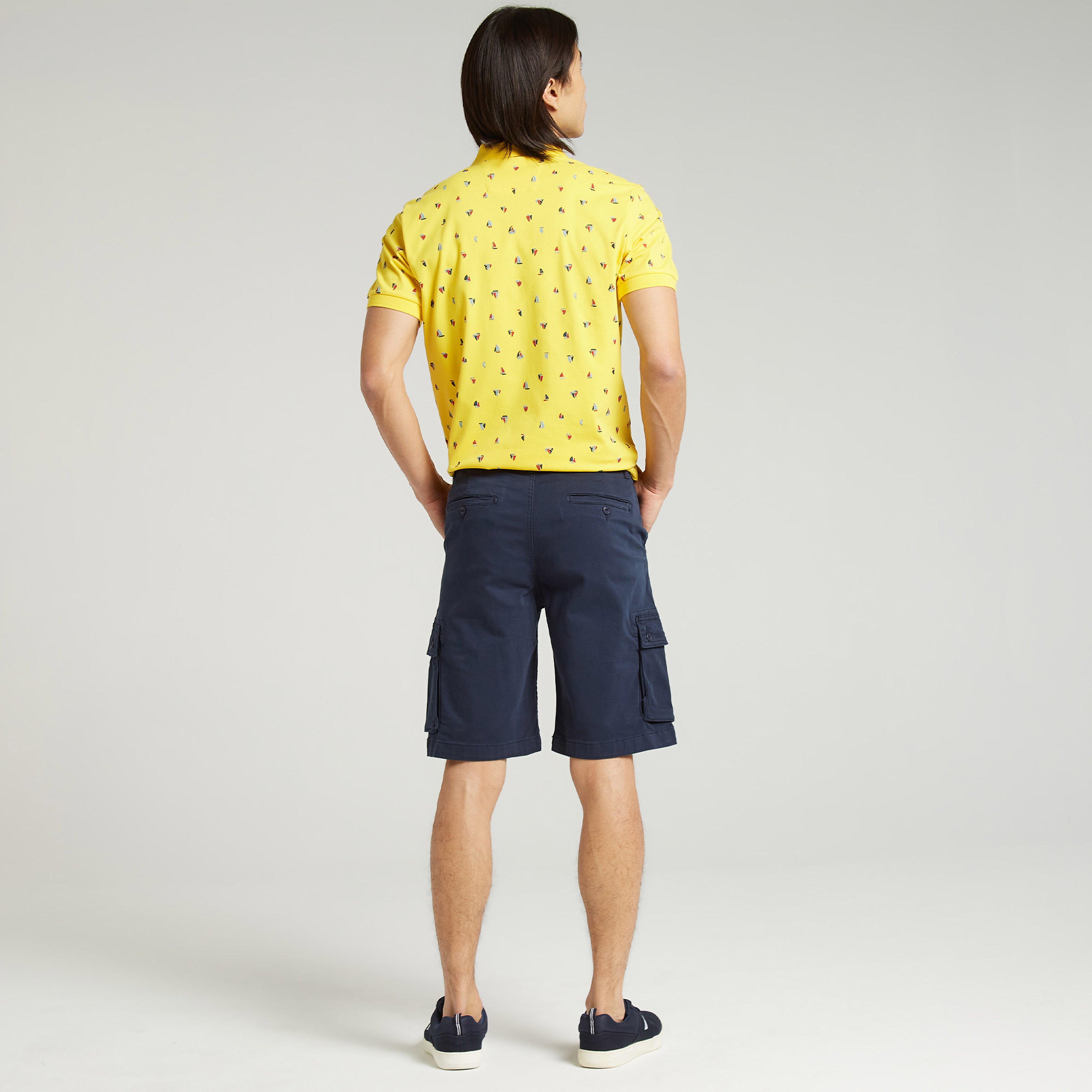 NAUTICA ERKEK LACİVERT BERMUDA ŞORT