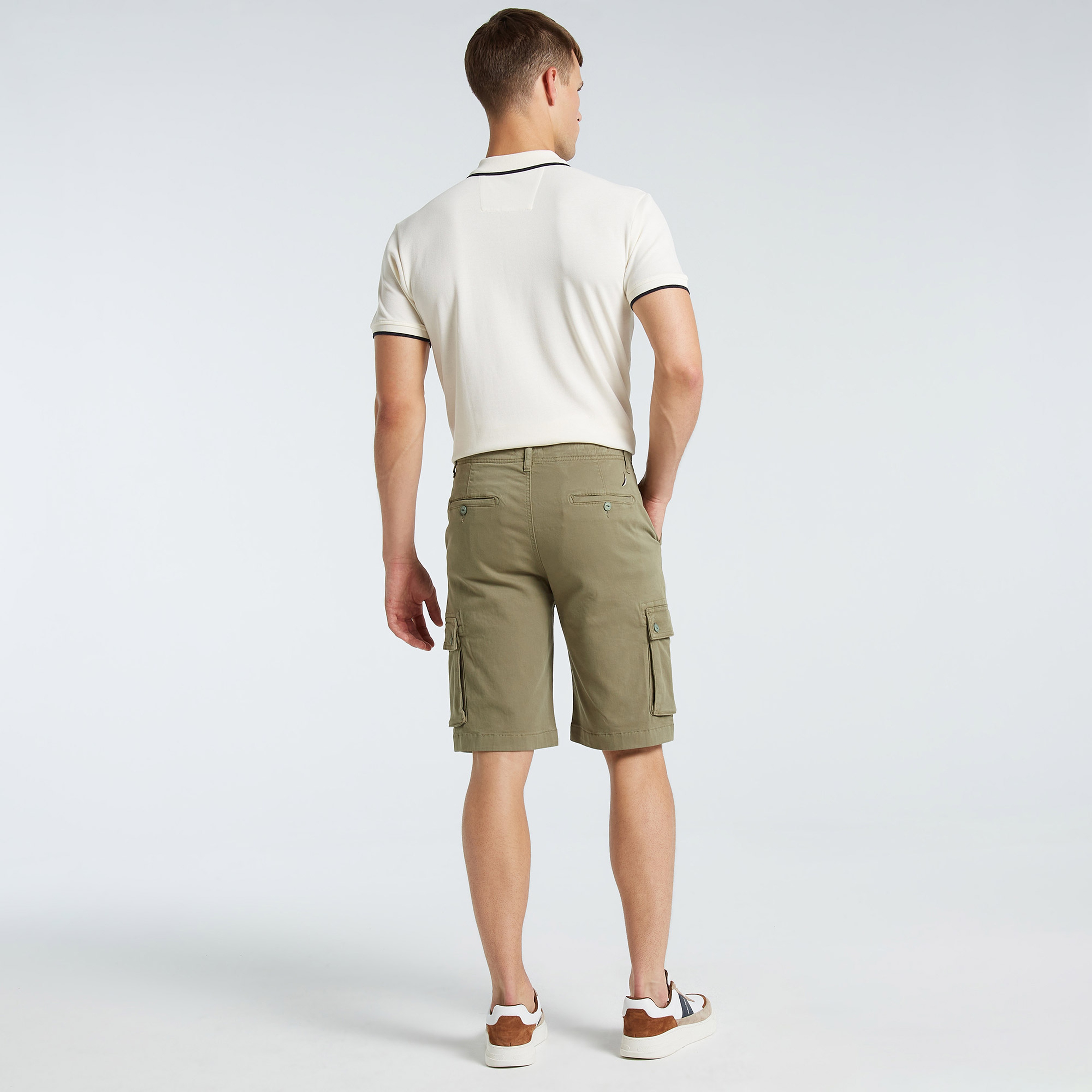 Nautica Erkek Yeşil Bermuda Şort