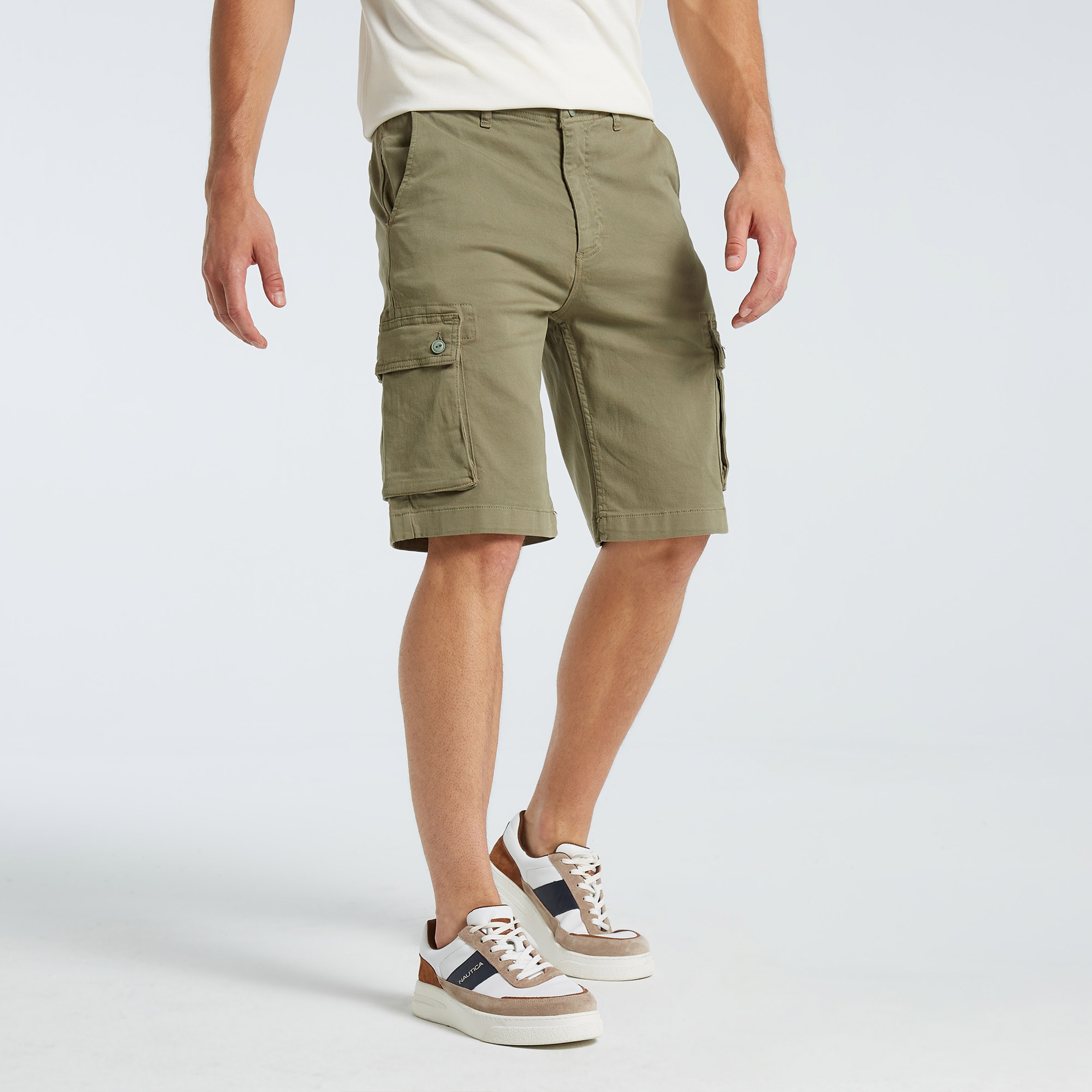 Nautica Erkek Yeşil Bermuda Şort