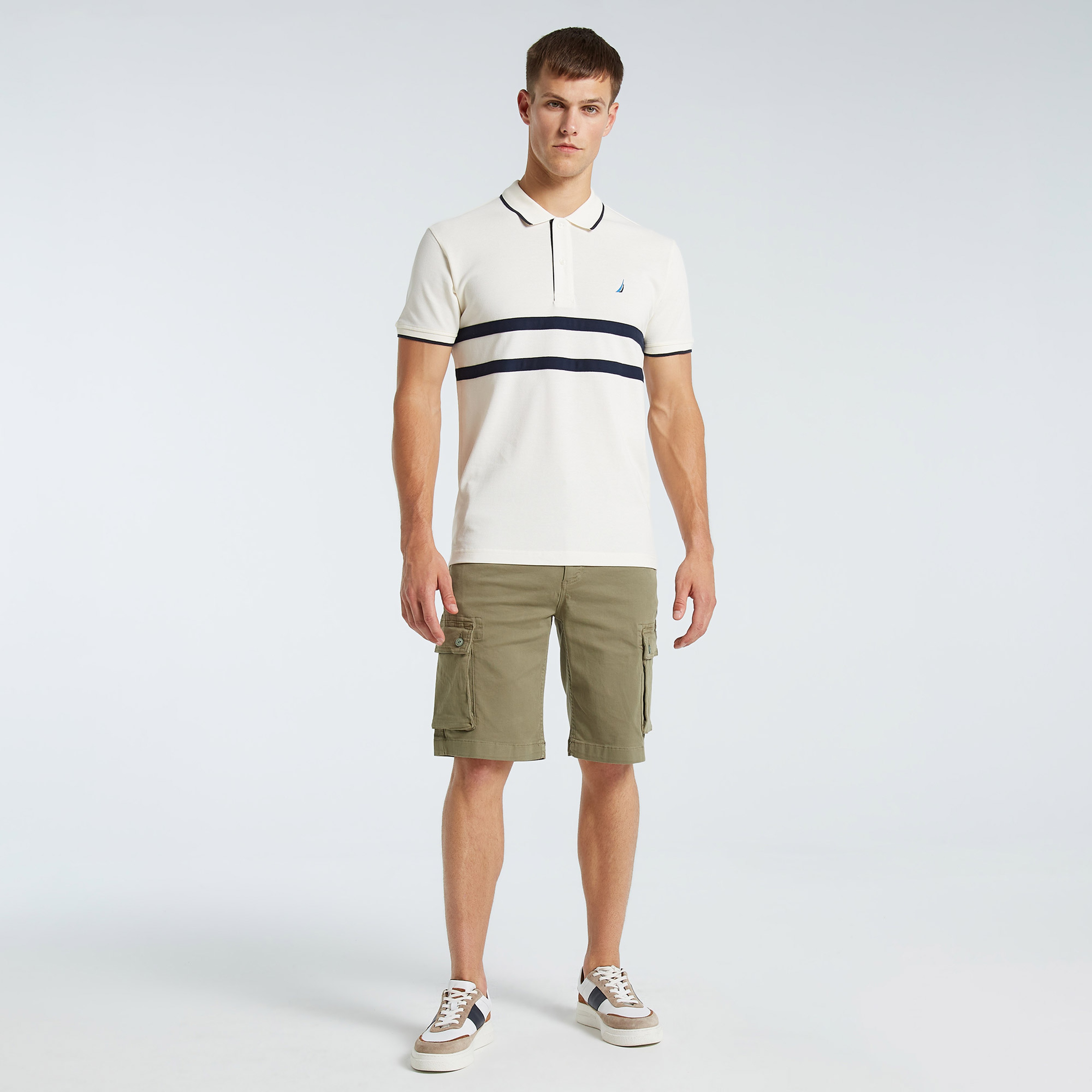 Nautica Erkek Yeşil Bermuda Şort