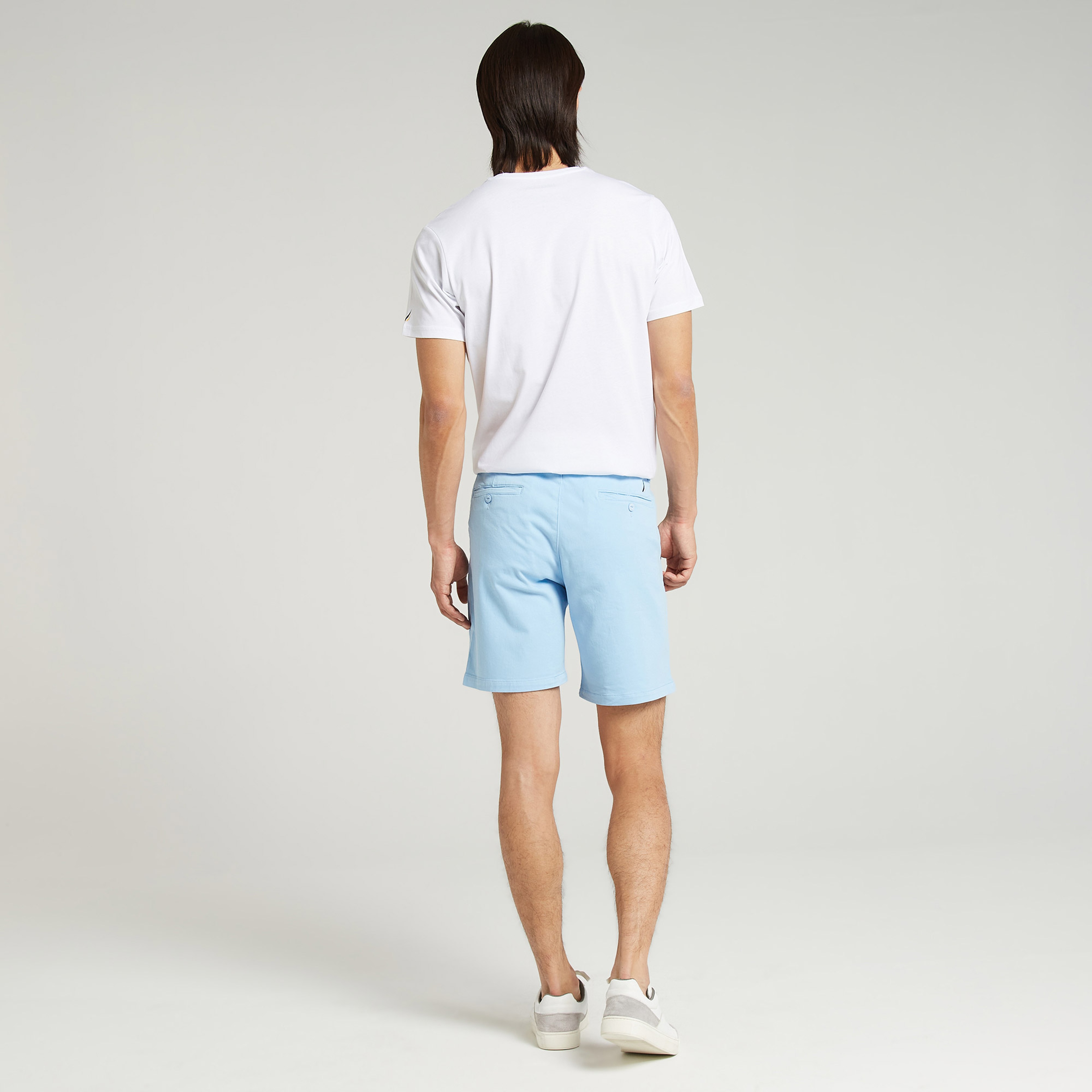 Nautica Erkek Mavi Slim Fit Bermuda Şort