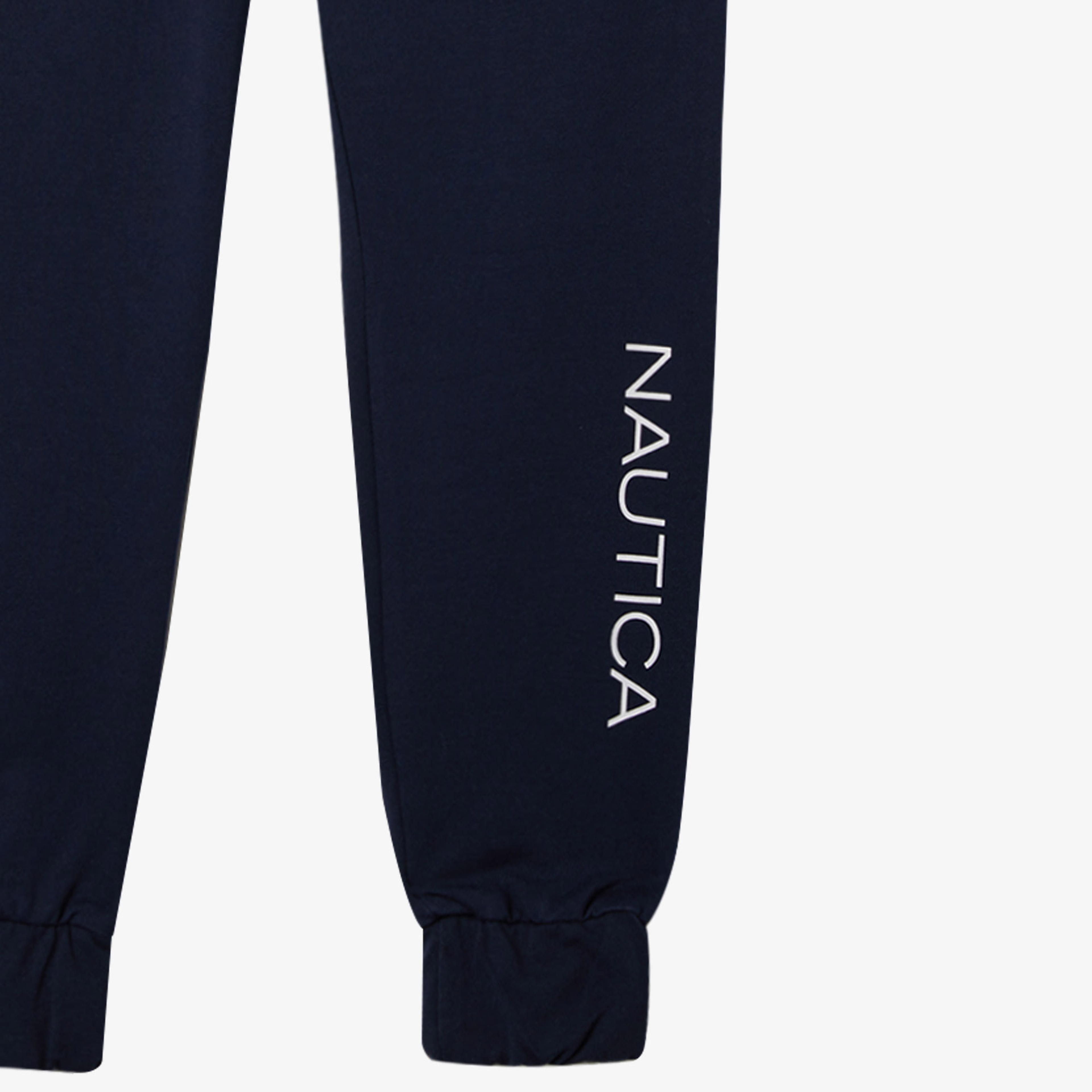 NAUTICA ERKEK ÇOCUK LOGOLU LACİVERT STANDART FIT EŞOFMAN ALTI