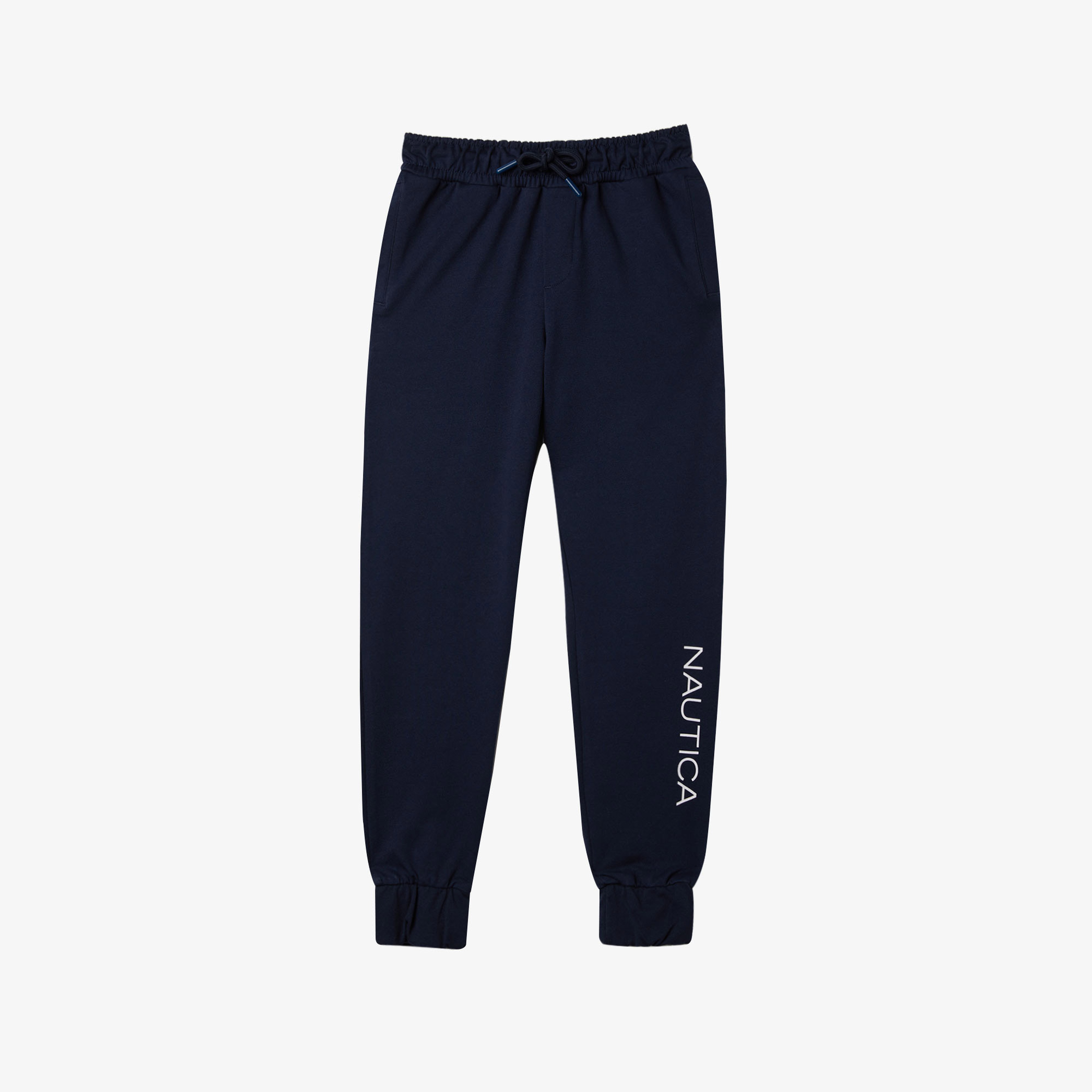 NAUTICA ERKEK ÇOCUK LOGOLU LACİVERT STANDART FIT EŞOFMAN ALTI