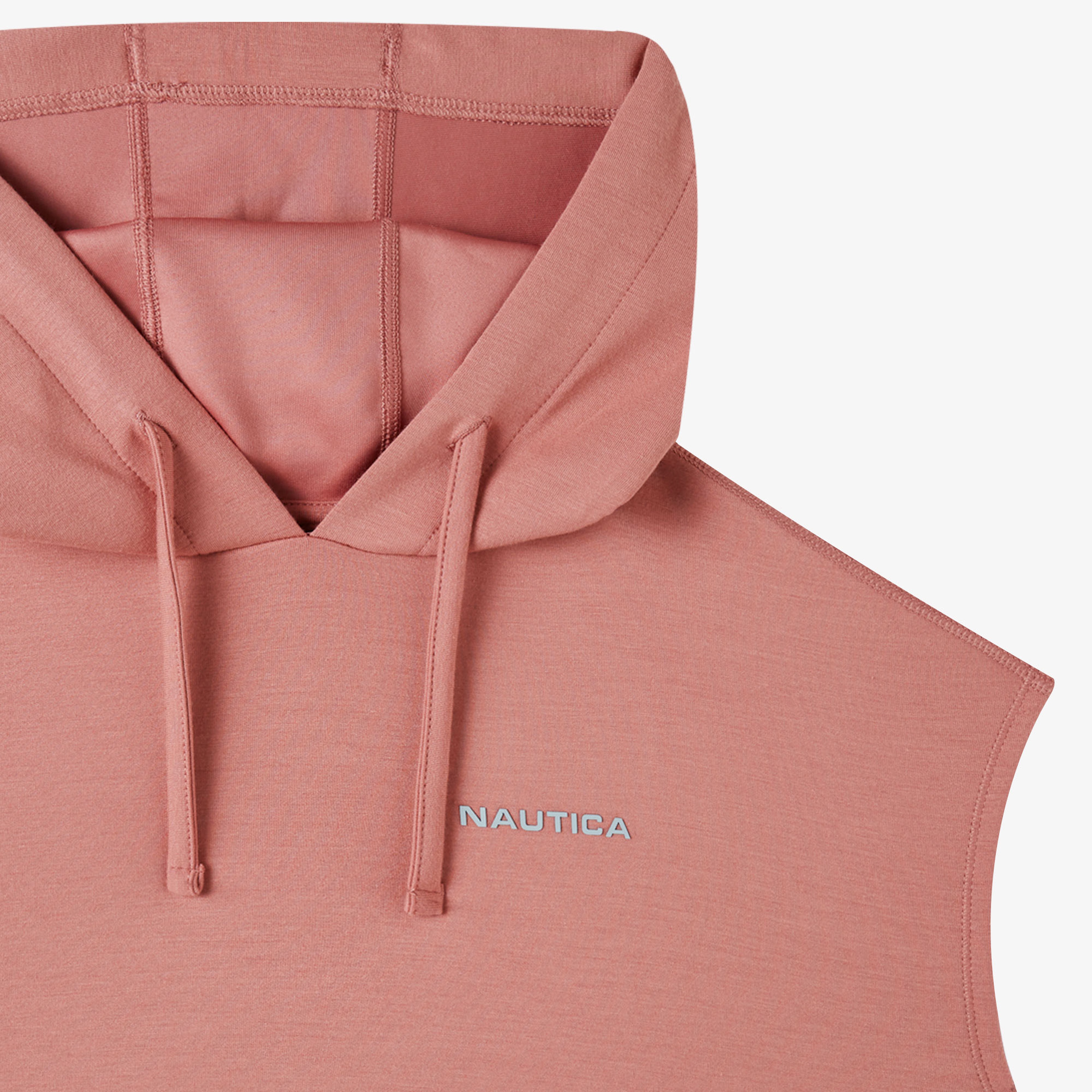 NAUTICA KIZ ÇOCUK KIRMIZI OVERSIZE KISA KOLLU SWEATSHIRT