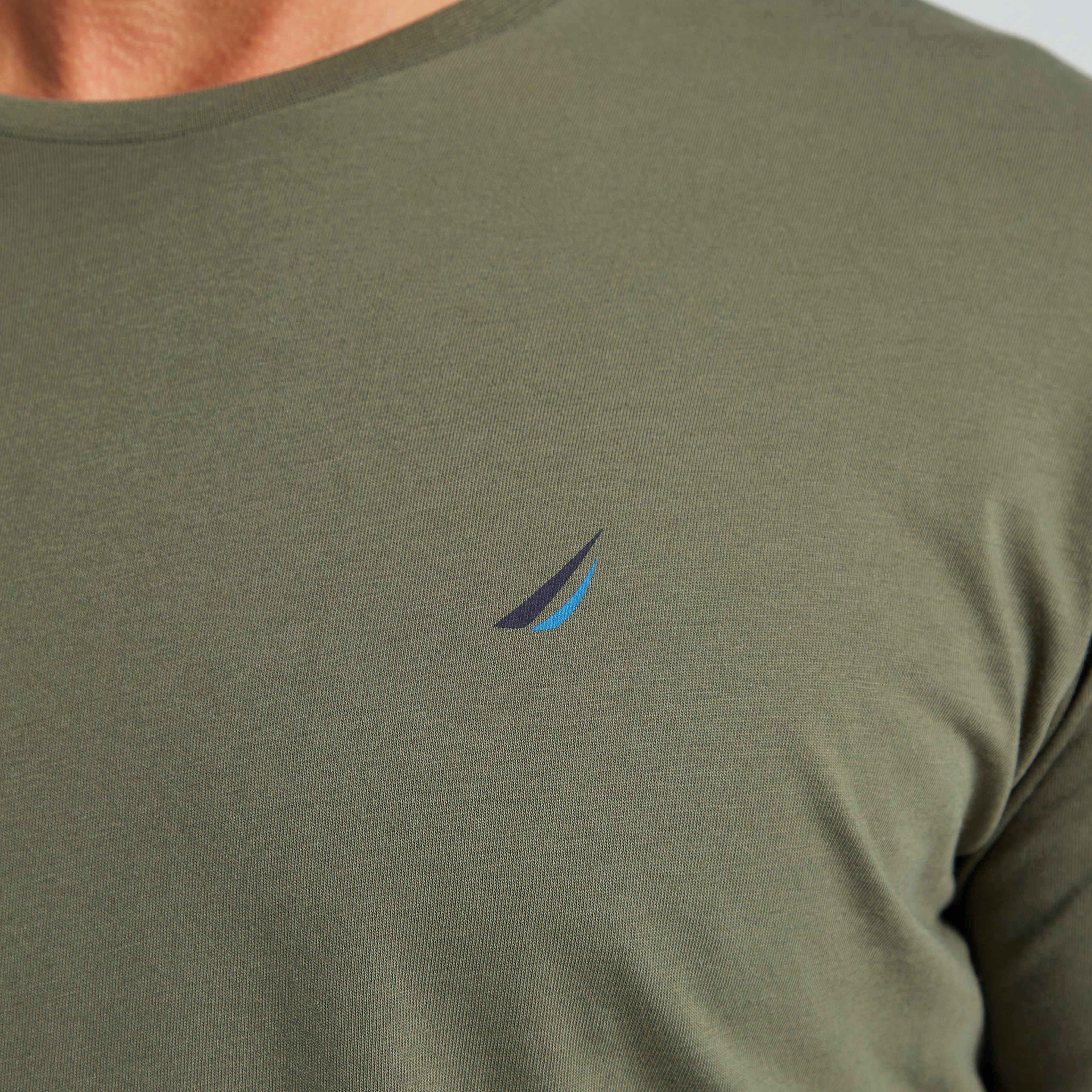Nautica Erkek Yeşil Standart Fit T-Shirt