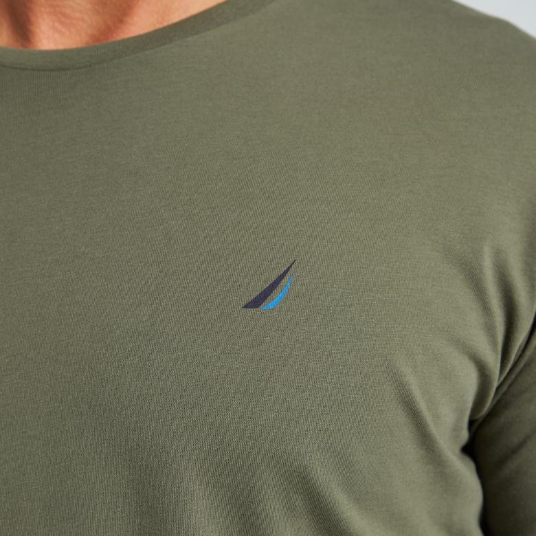 Nautica Erkek Yeşil Standart Fit T-Shirt