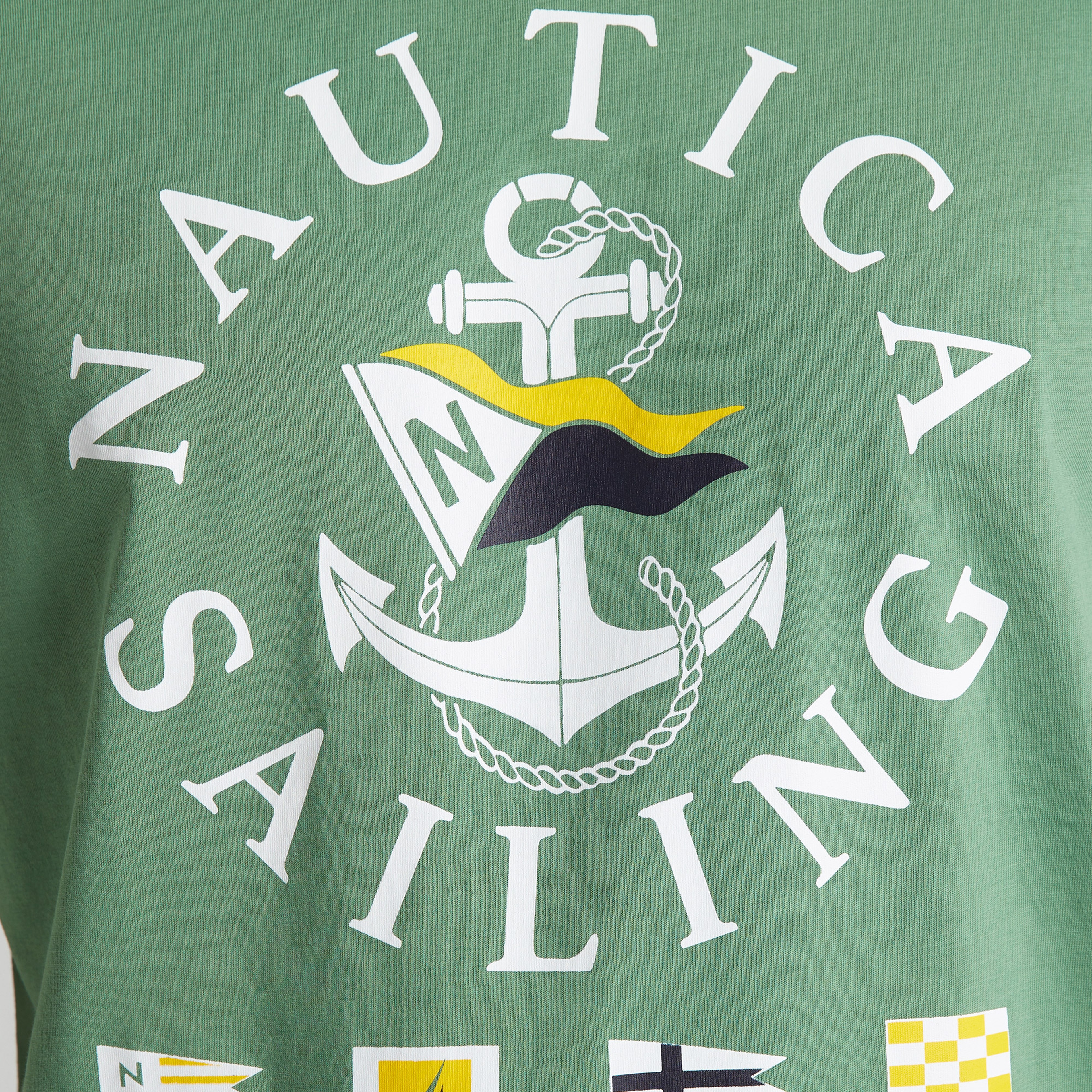 Nautica Standart Fit Erkek Yeşil T-shirt