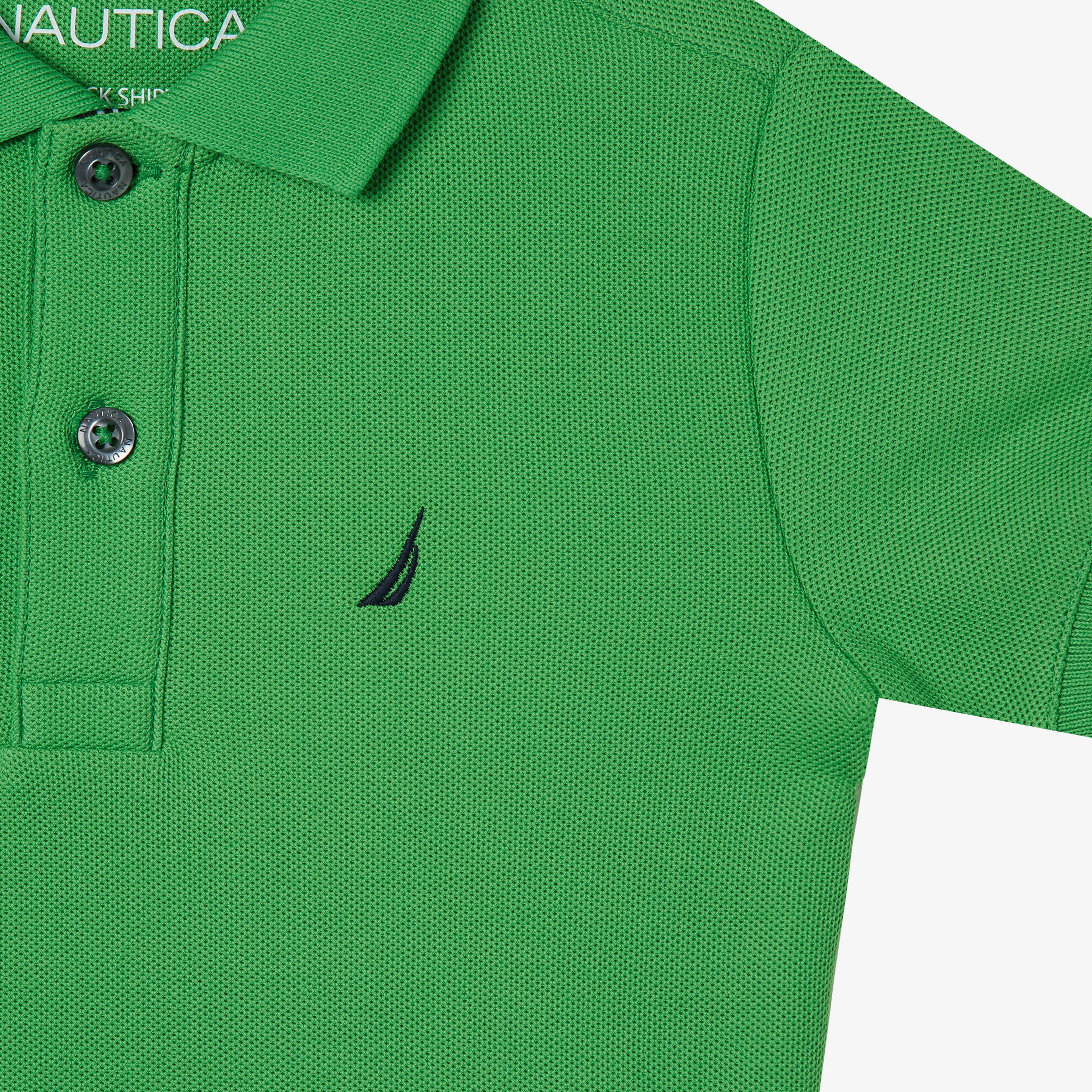 Nautica Erkek Çocuk Yeşil Kısa Kollu Polo Yaka T-Shirt