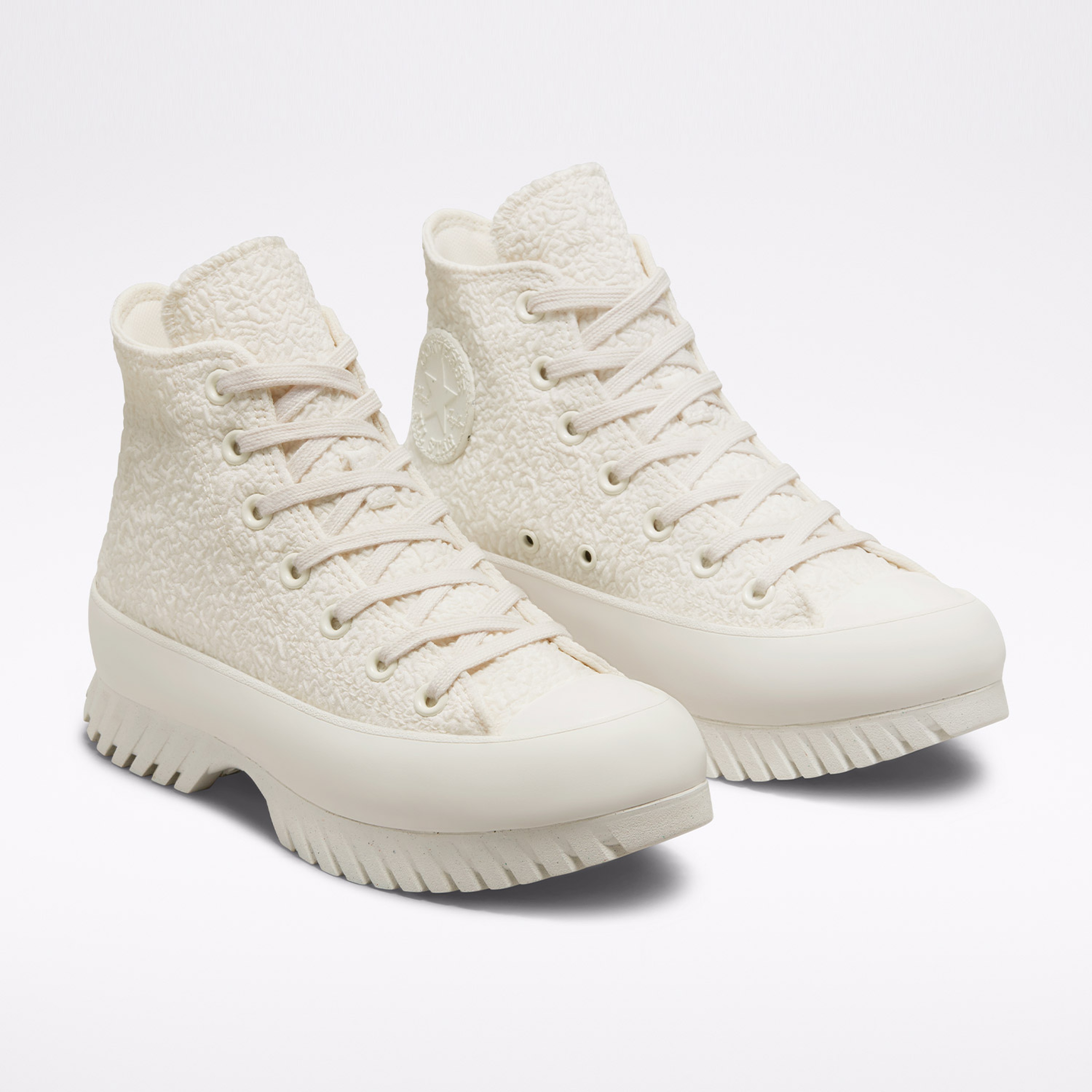 Converse Chuck Taylor All Star Lugged 2.0 Desert Camo Platfrom Kadın Krem Sneaker