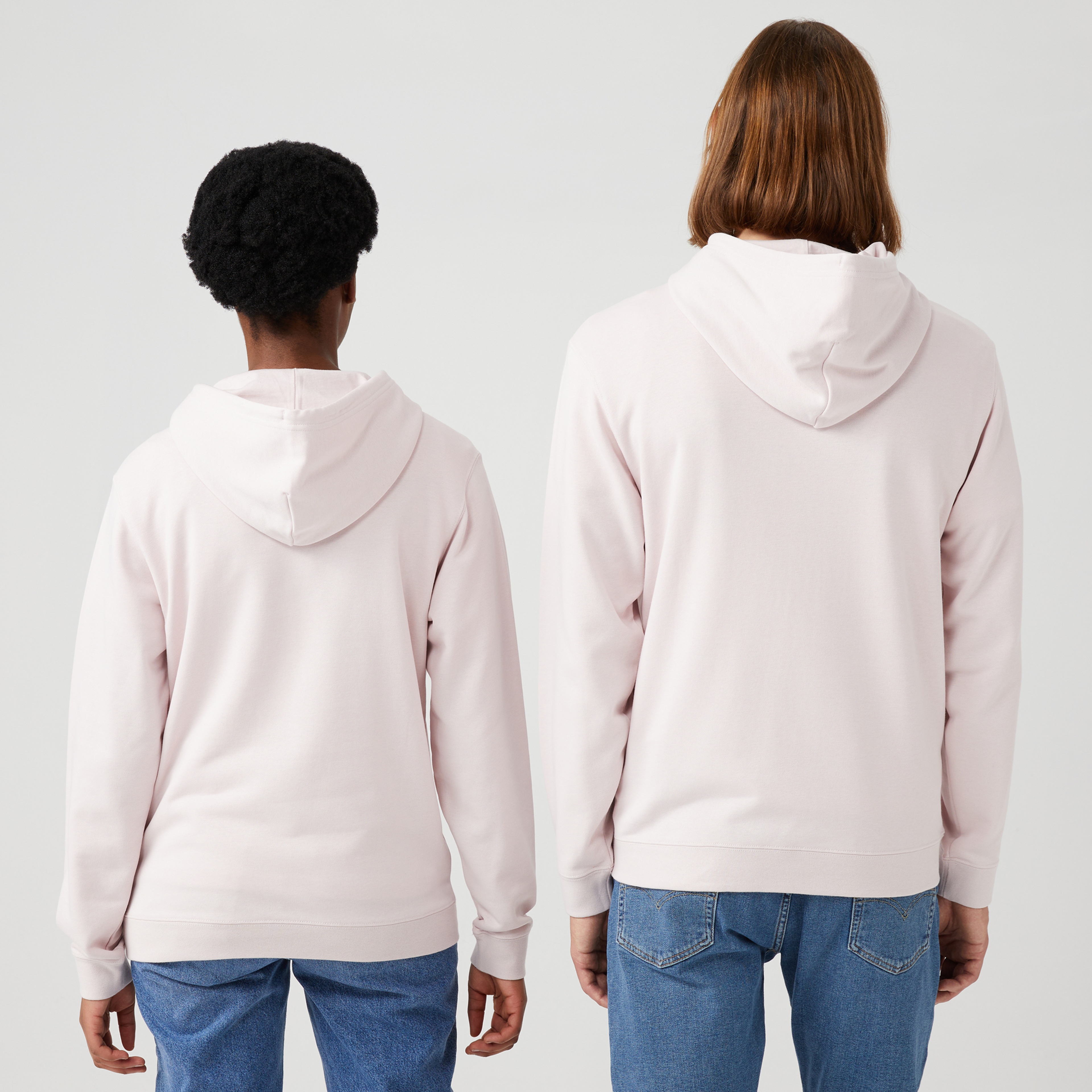 Converse Go-To Embroidered Star Chevron Unisex Pembe Hoodie