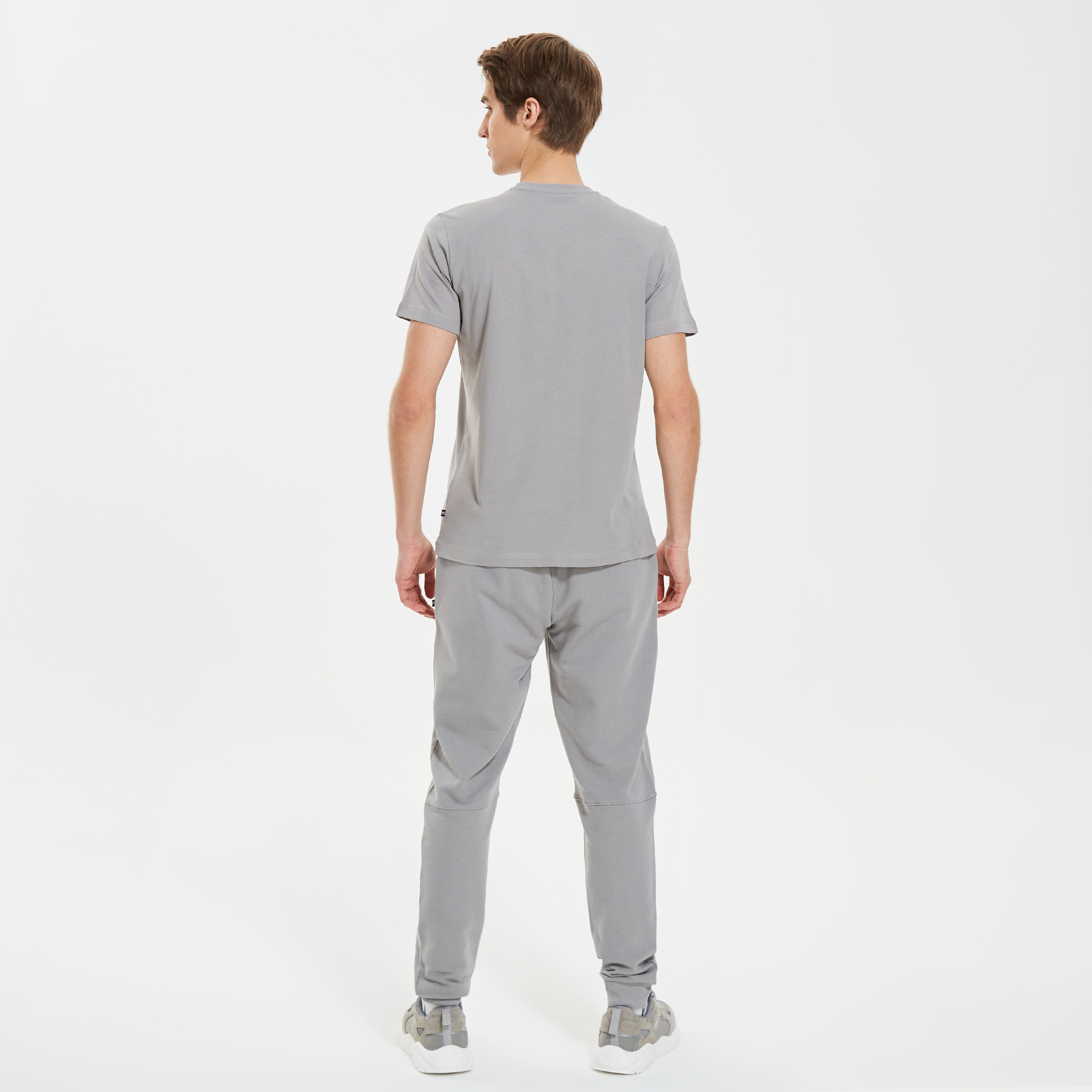 Nautica Erkek Gri Standart Fit T-Shirt