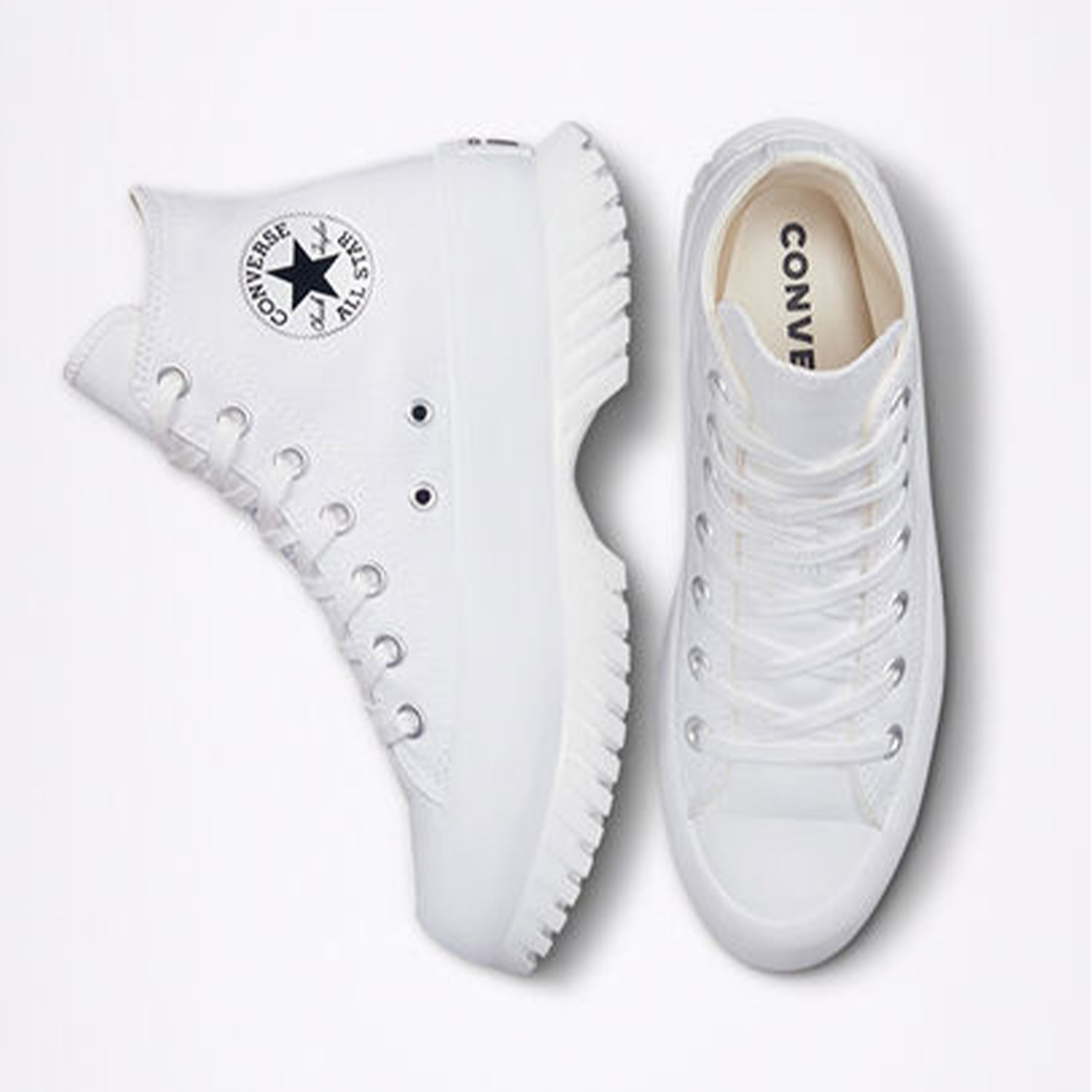 Converse Chuck Taylor All Star Lugged 2.0 Platfrom Unisex Beyaz Sneaker