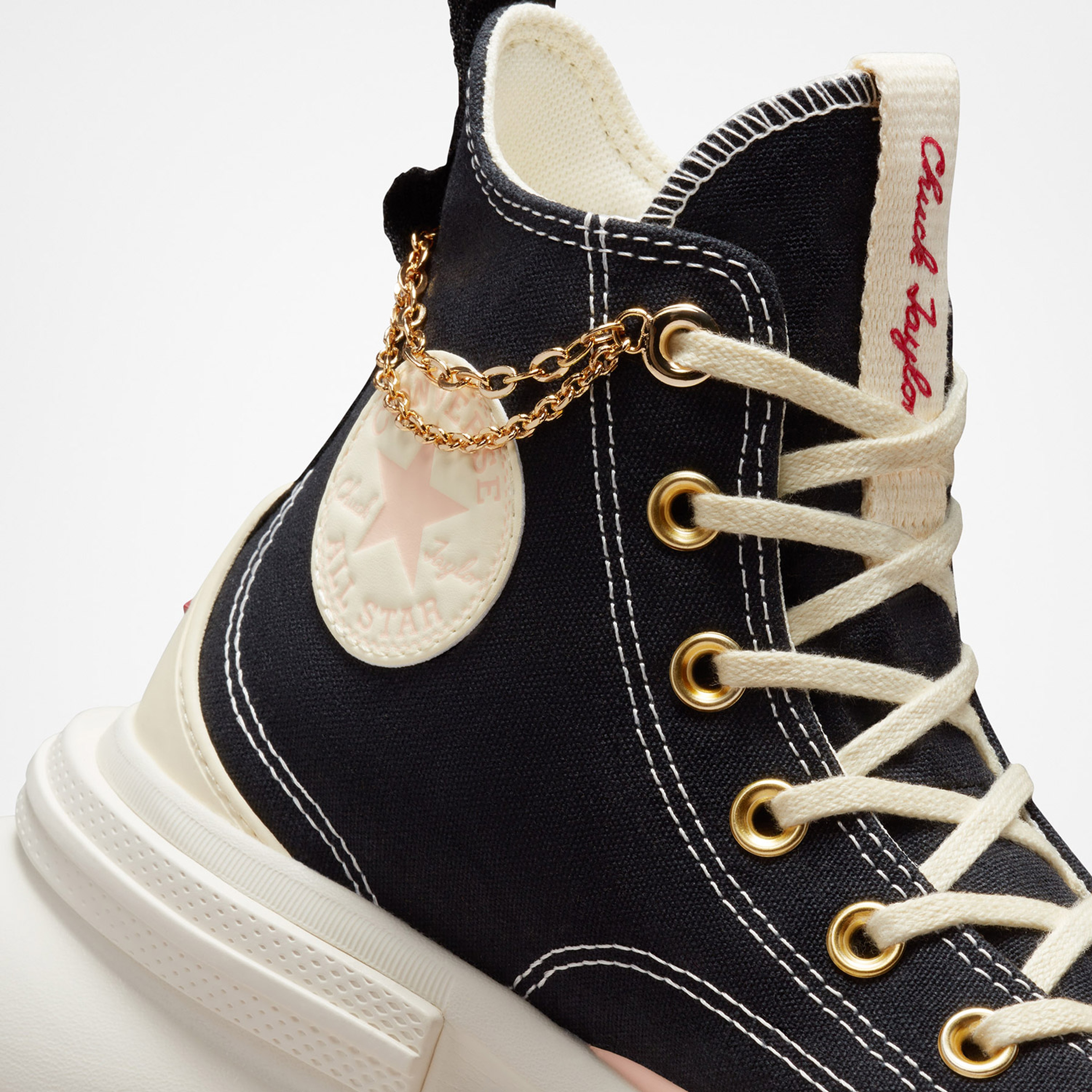 Converse Run Star Legacy Hearts Unisex Siyah Sneaker