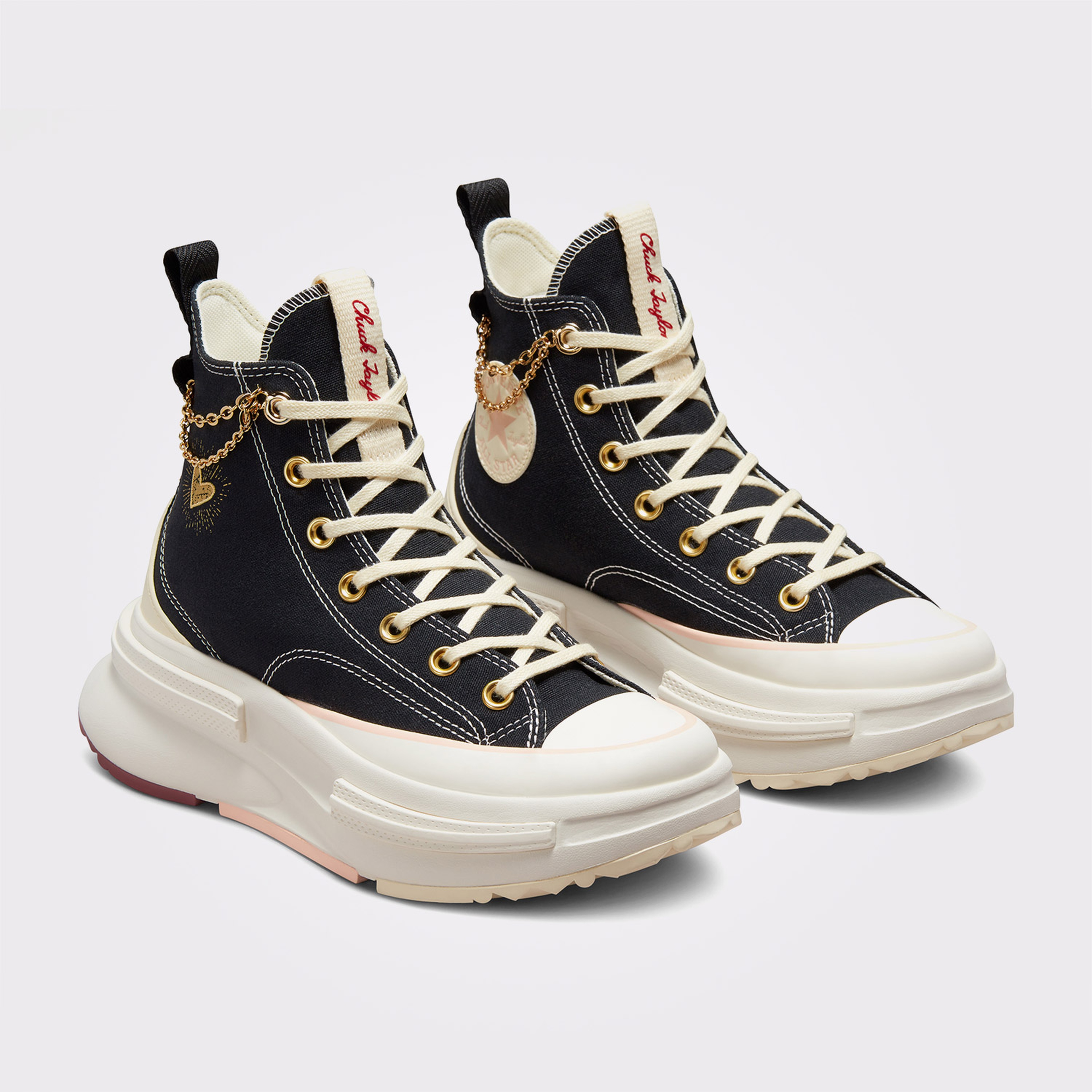 Converse Run Star Legacy Hearts Unisex Siyah Sneaker