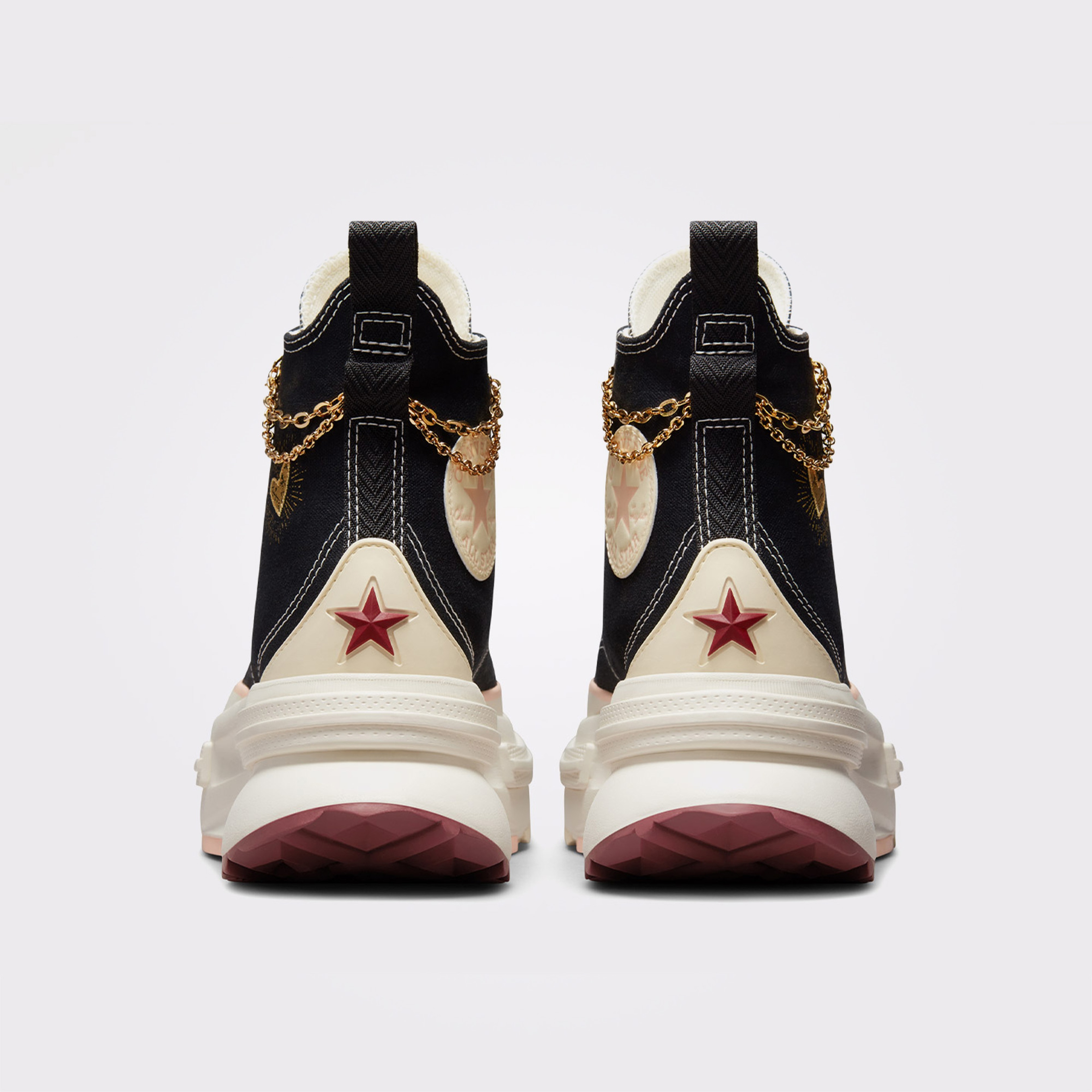 Converse Run Star Legacy Hearts Unisex Siyah Sneaker