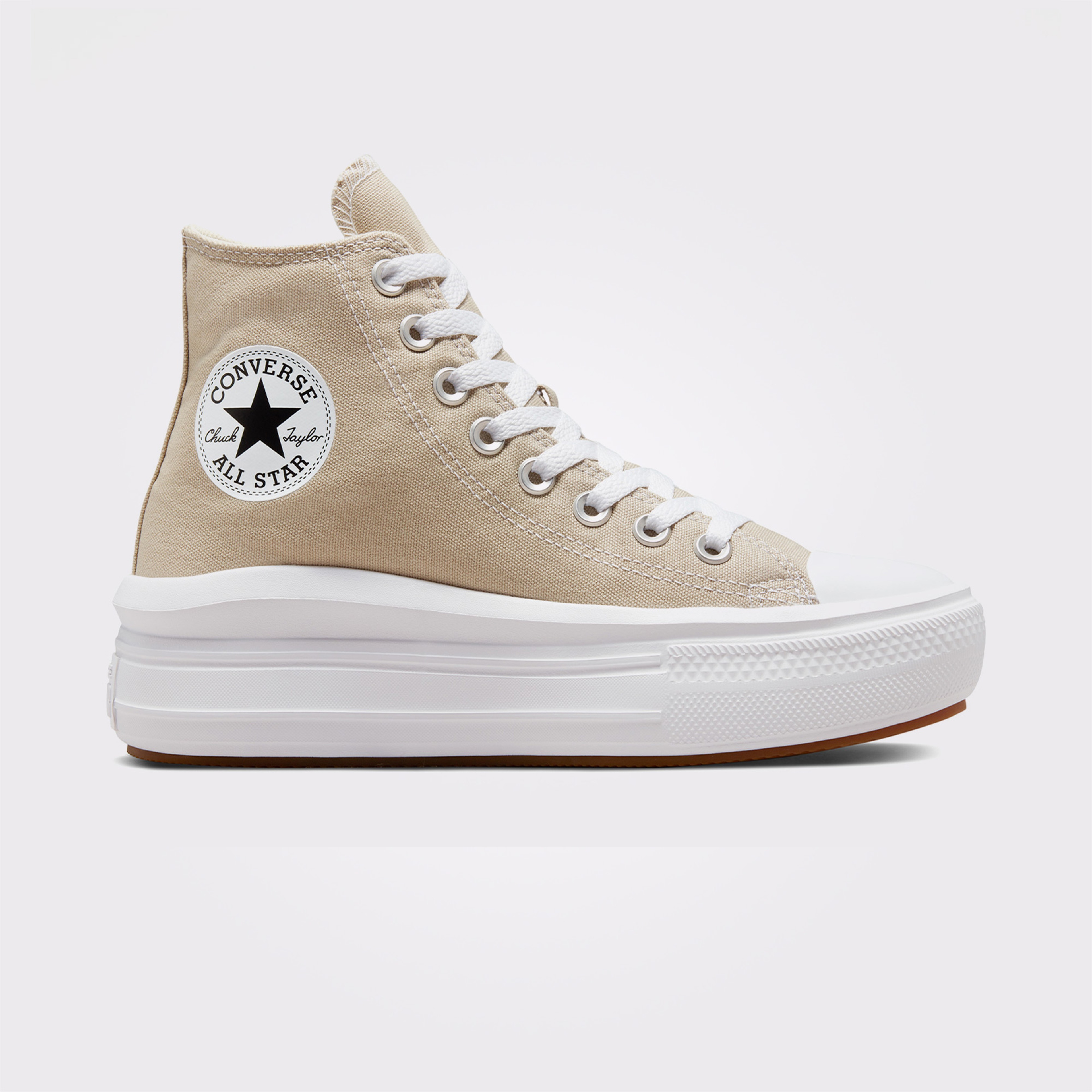 Converse Chuck Taylor All Star Move Platform Unisex Krem Sneaker