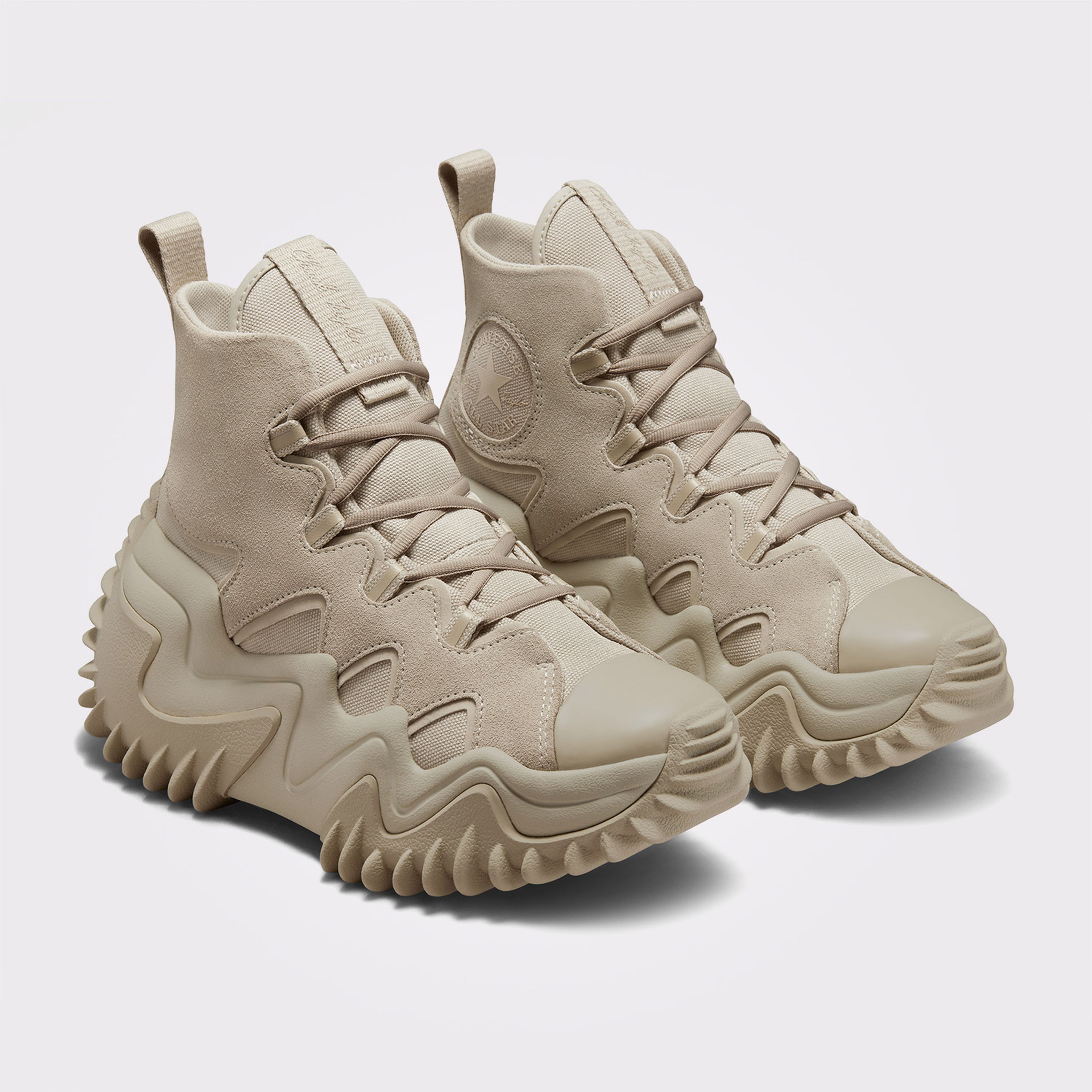 Converse Run Star Motion CX Overlay Platform Workwear Unisex Krem Sneaker