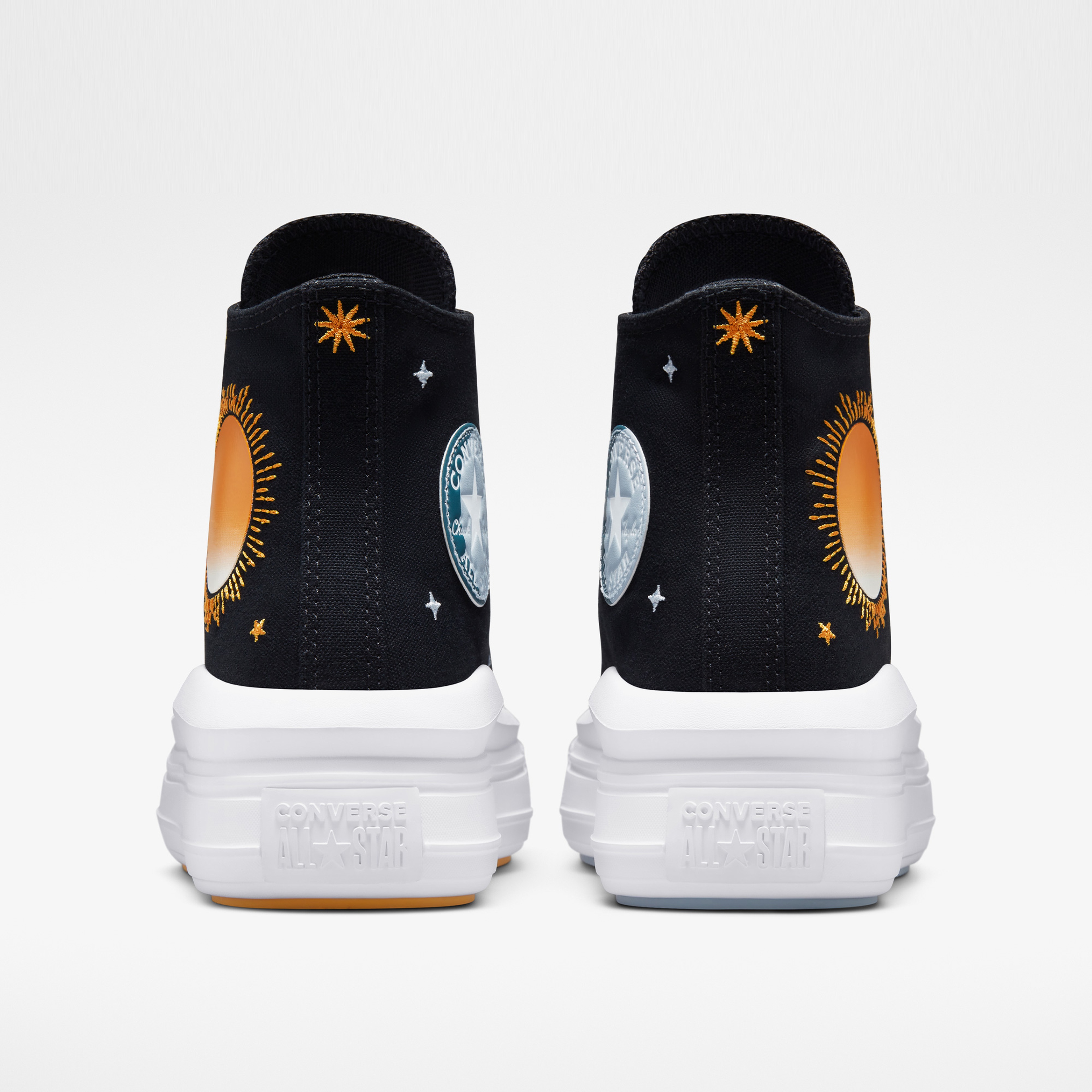 Converse Chuck Taylor All Star Move Kadın Siyah/Hardal Sneaker