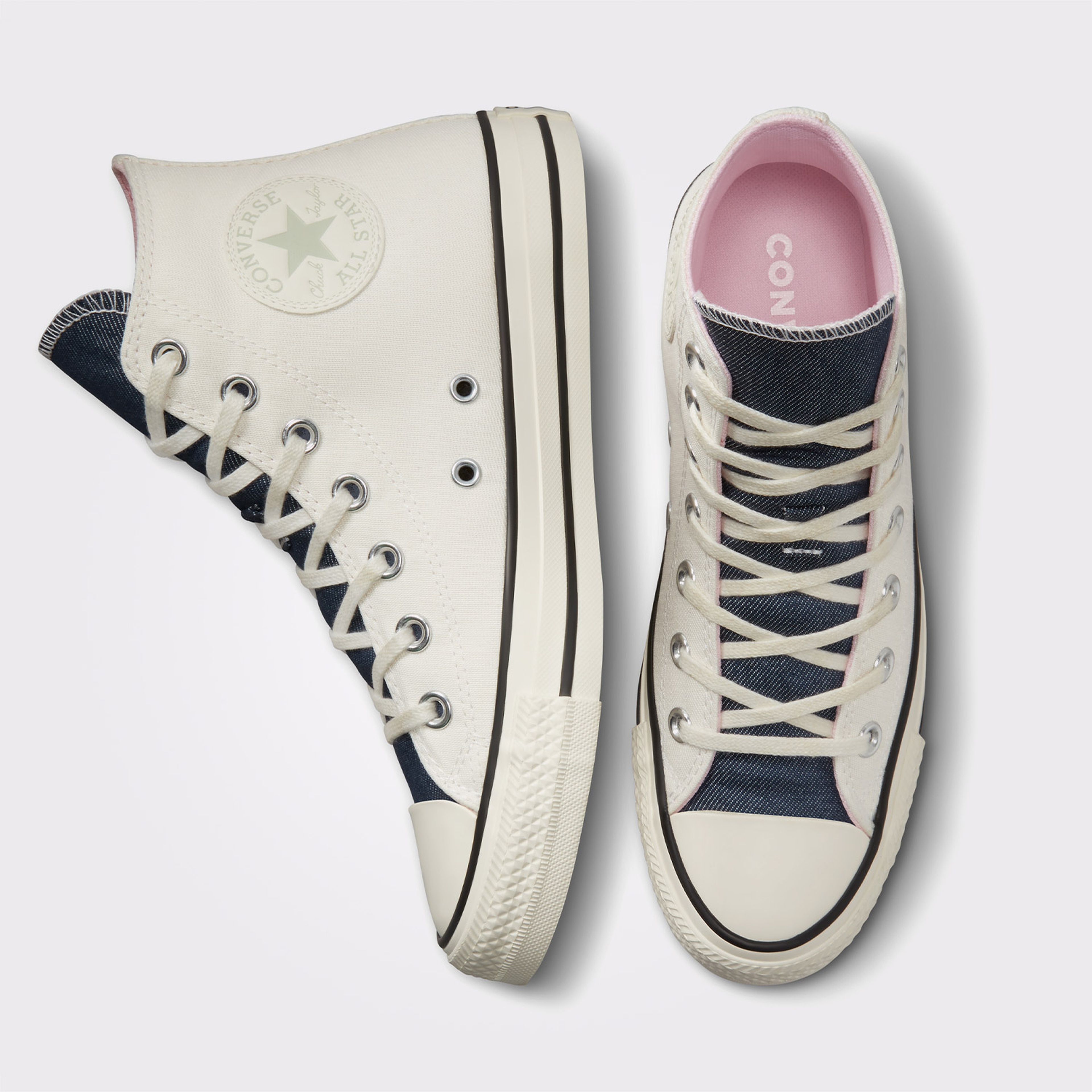 Converse Chuck Taylor All Star Denim Fashion Kadın Mavi/Beyaz Sneaker