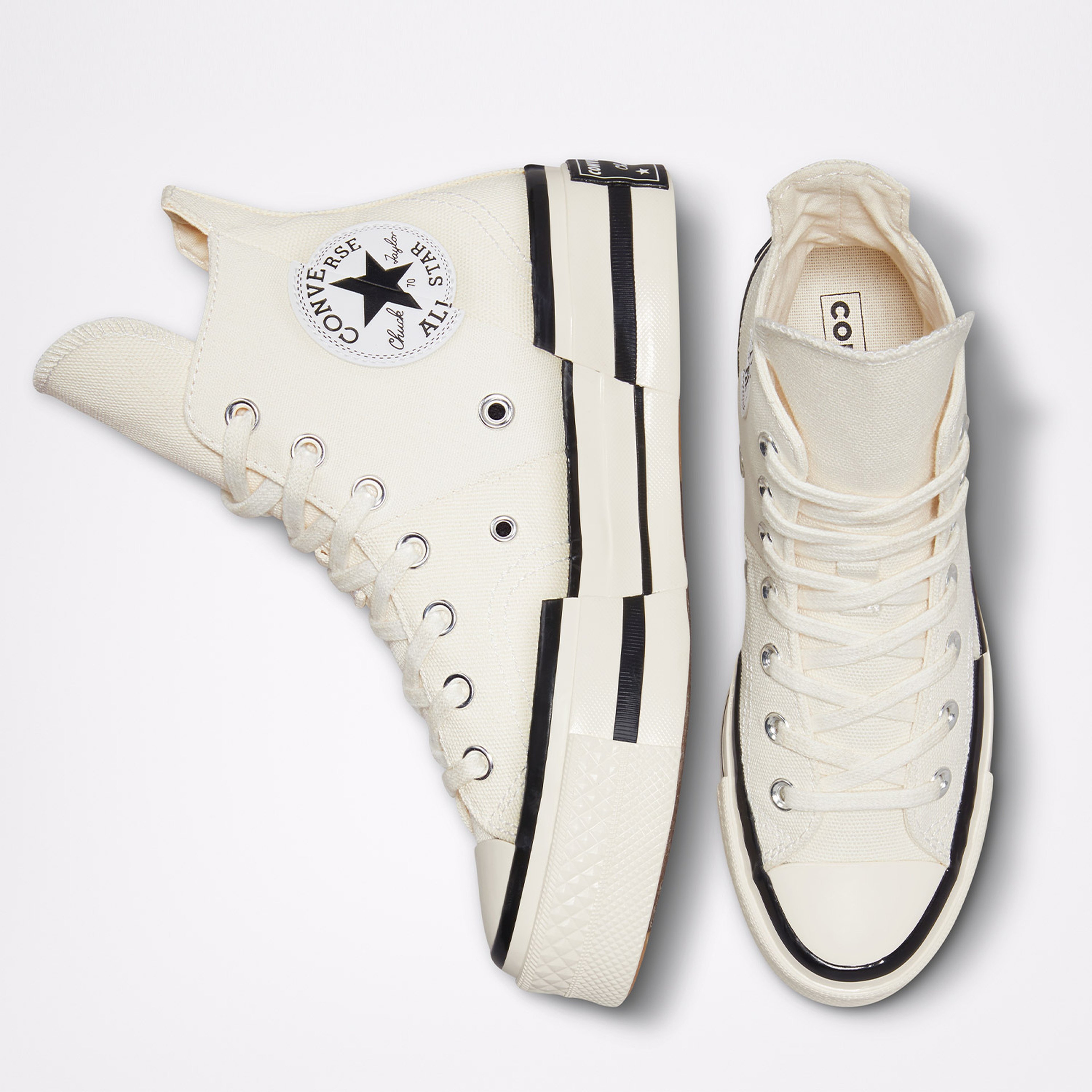 Converse Chuck 70 Plus Canvas Unisex Beyaz Sneaker