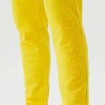 Erkek Slim Fit Baskılı Sarı Eşofman Altı