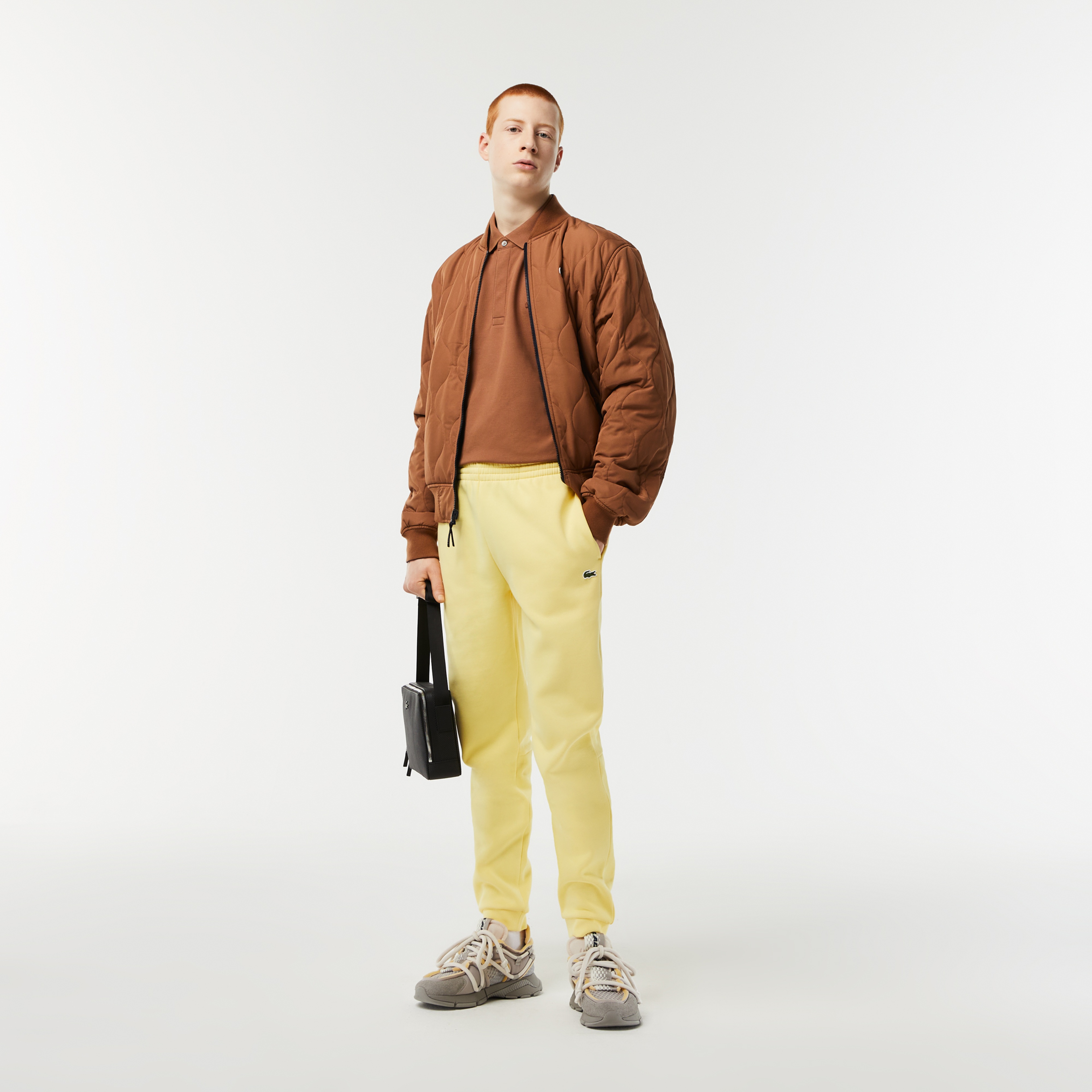 Erkek Regular Fit Kahverengi Paris Polo