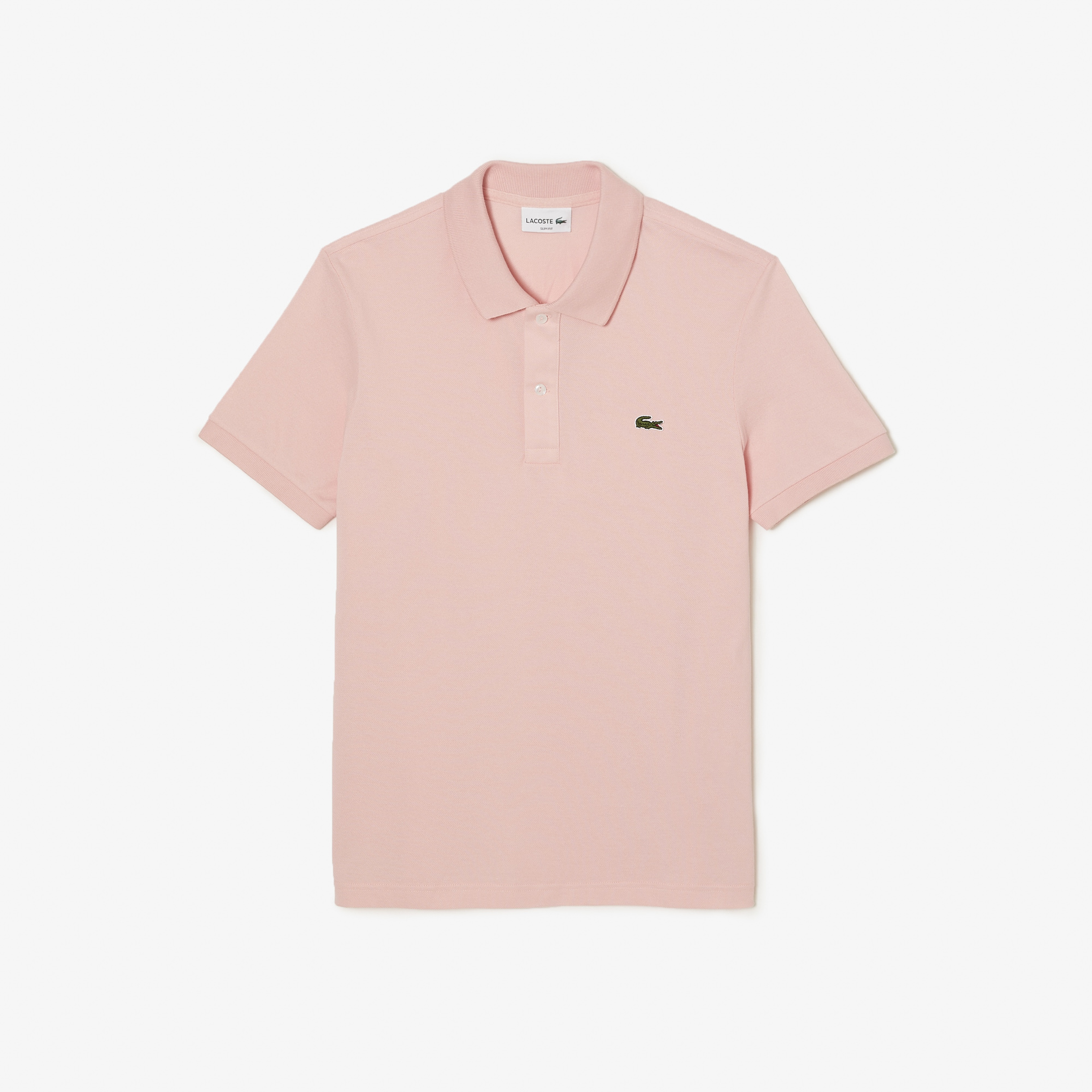 Erkek Slim Fit L.12.12 Pembe Polo