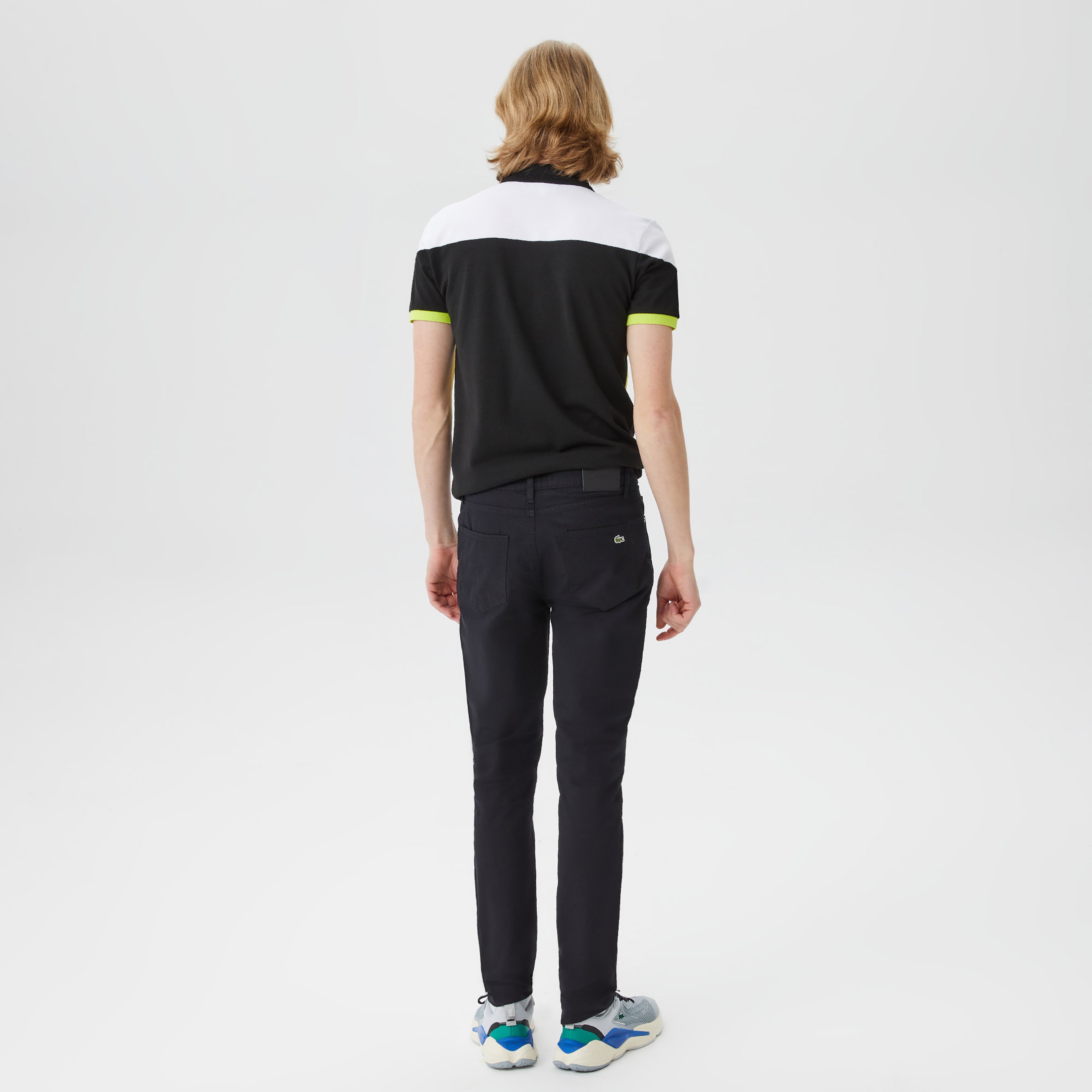 Erkek Slim Fit Siyah Pantolon