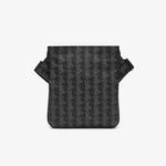 The Blend Erkek Monogram Siyah Postacı Çantası