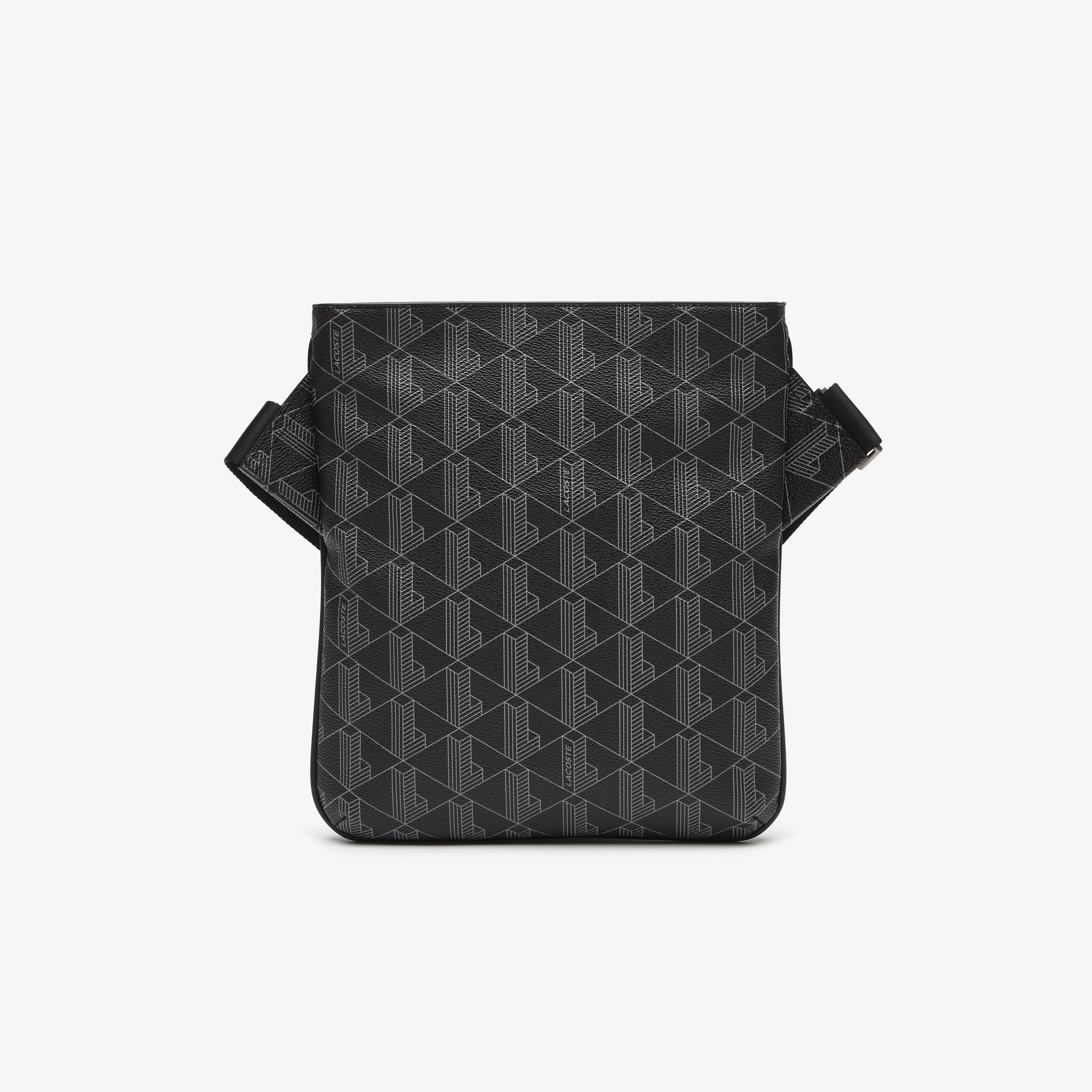 The Blend Erkek Monogram Siyah Postacı Çantası