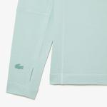 Erkek Slim Fit Bisiklet Yaka Yeşil T-Shirt