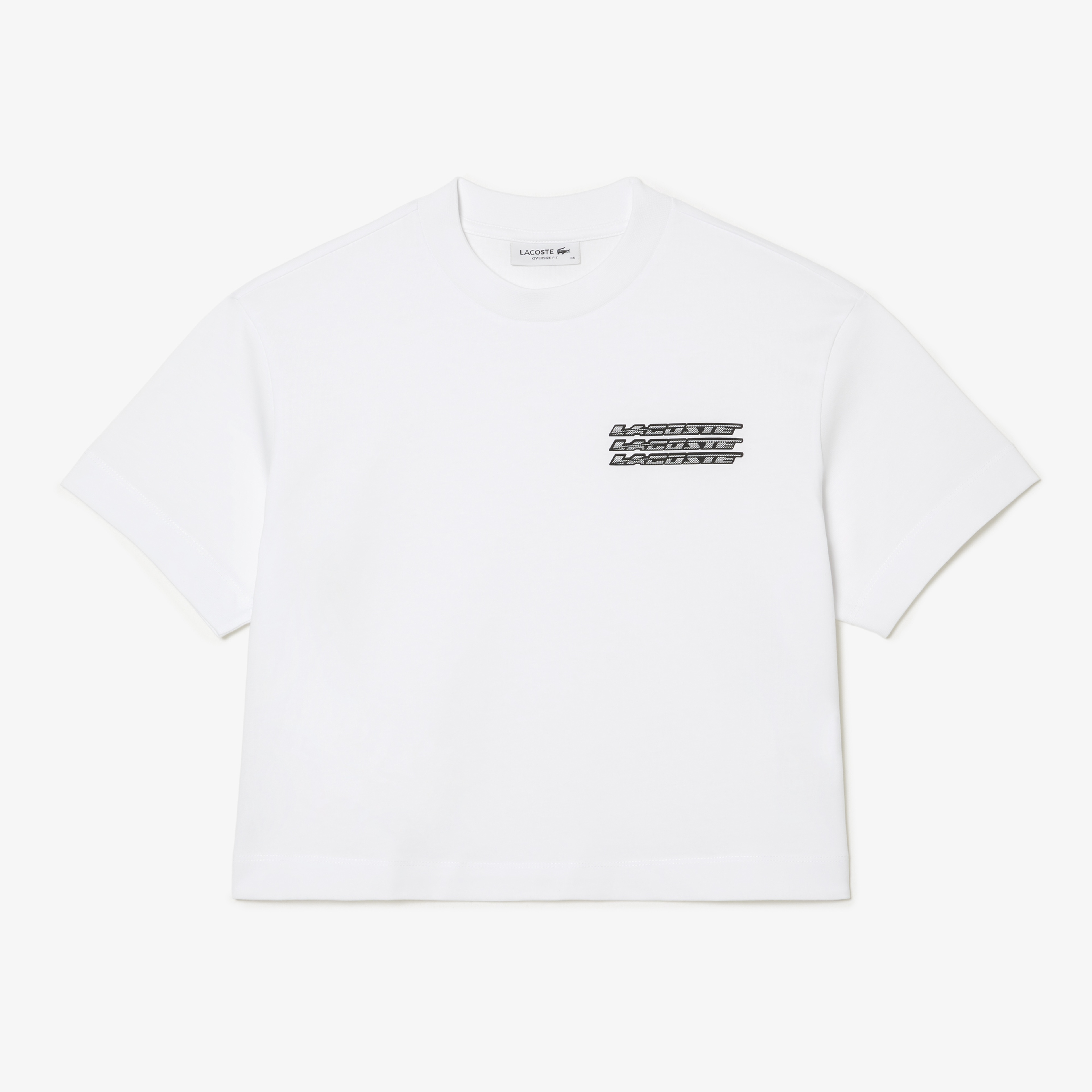 Lacoste Kadın Beyaz T-Shirt