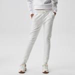 Kadın Slim Fit Beyaz Eşofman Altı