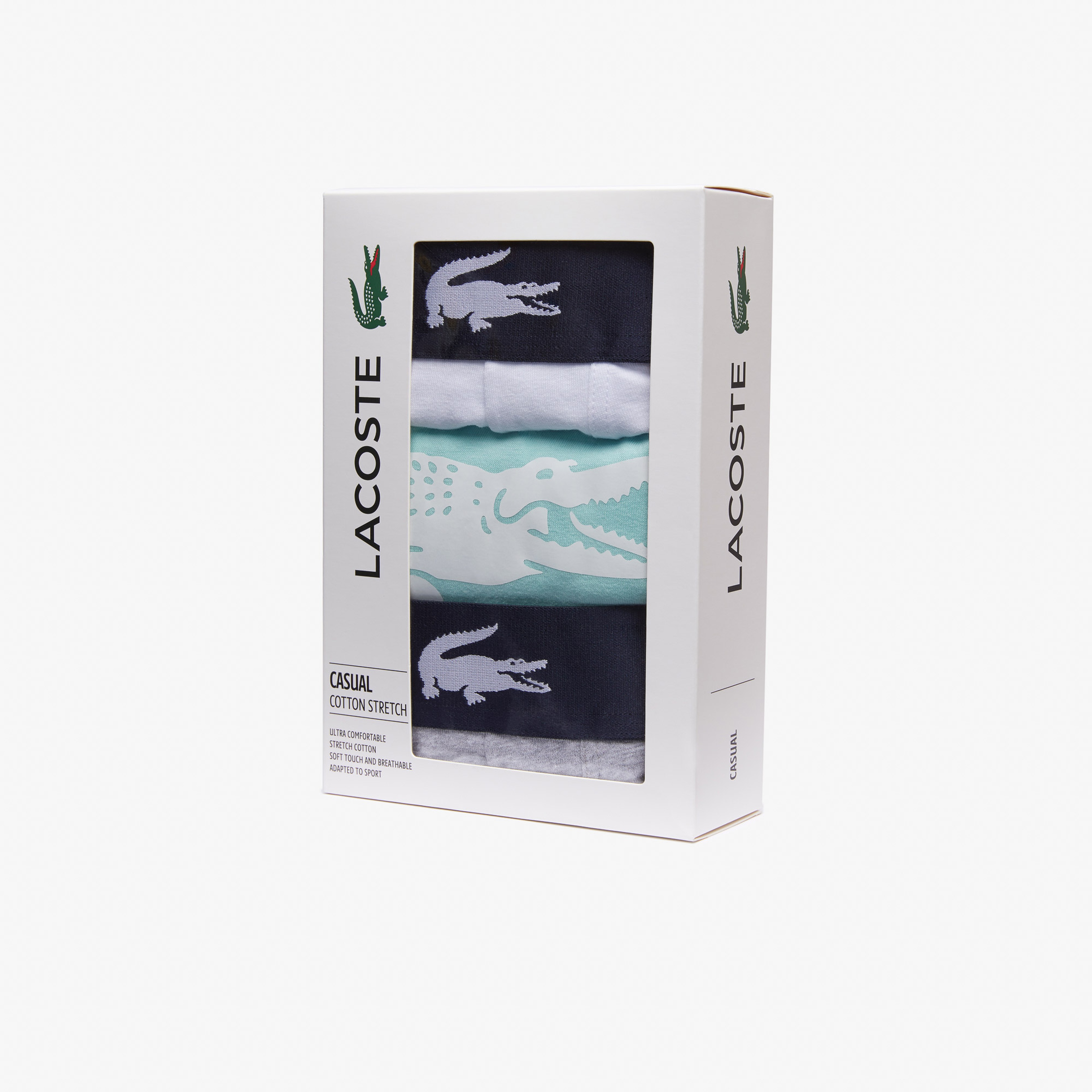 Erkek 3'lü Renkli Boxer