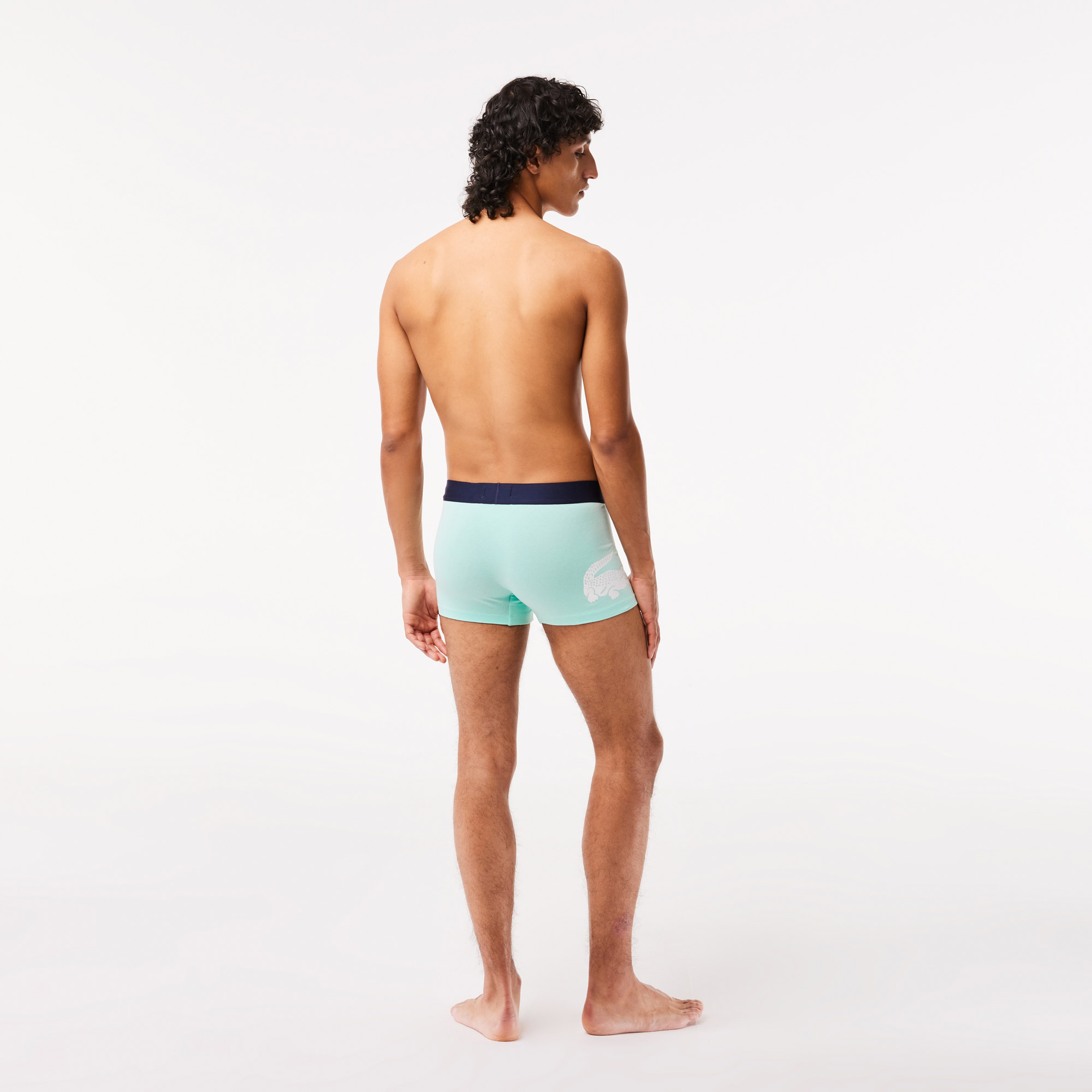 Erkek 3'lü Renkli Boxer