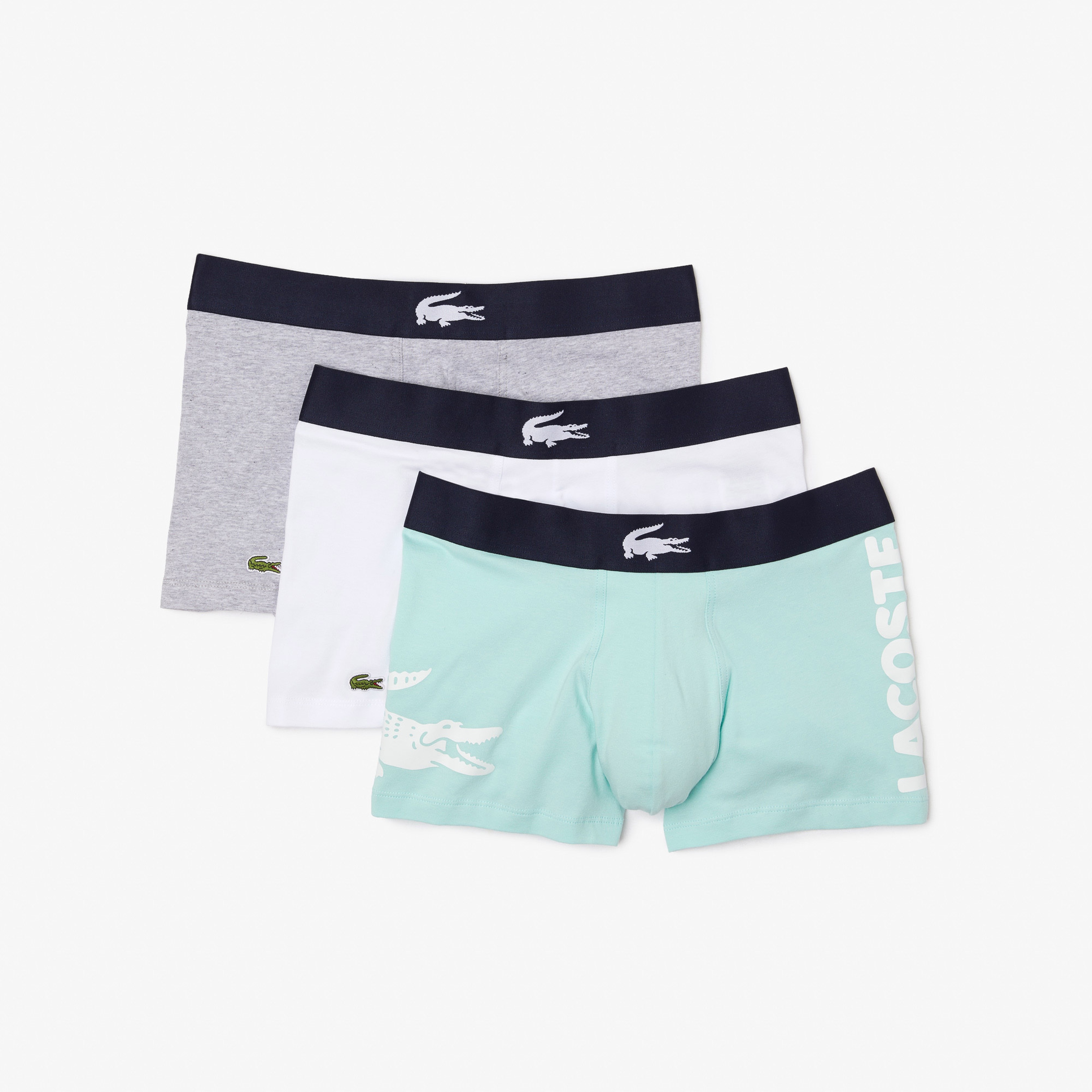 Erkek 3'lü Renkli Boxer