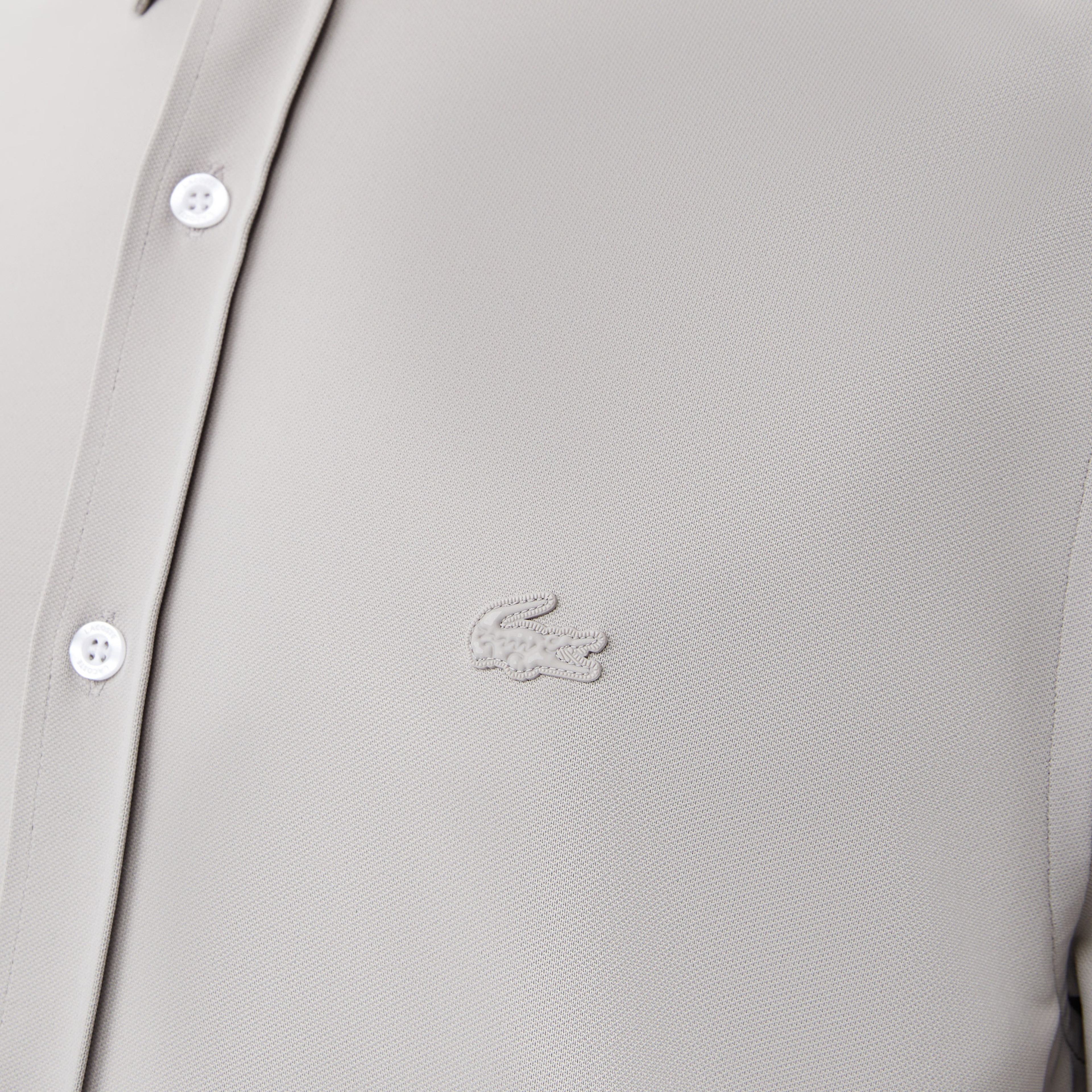 Erkek Slim Fit Gri Gömlek